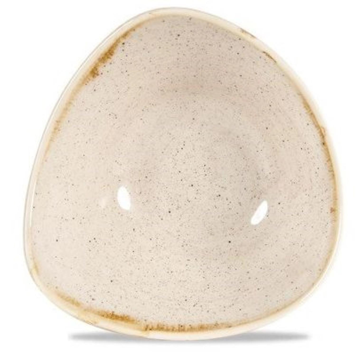 Bild von Churchill - Stonecast Nutmeg Cream Triangel Schüssel 15.3 cm
