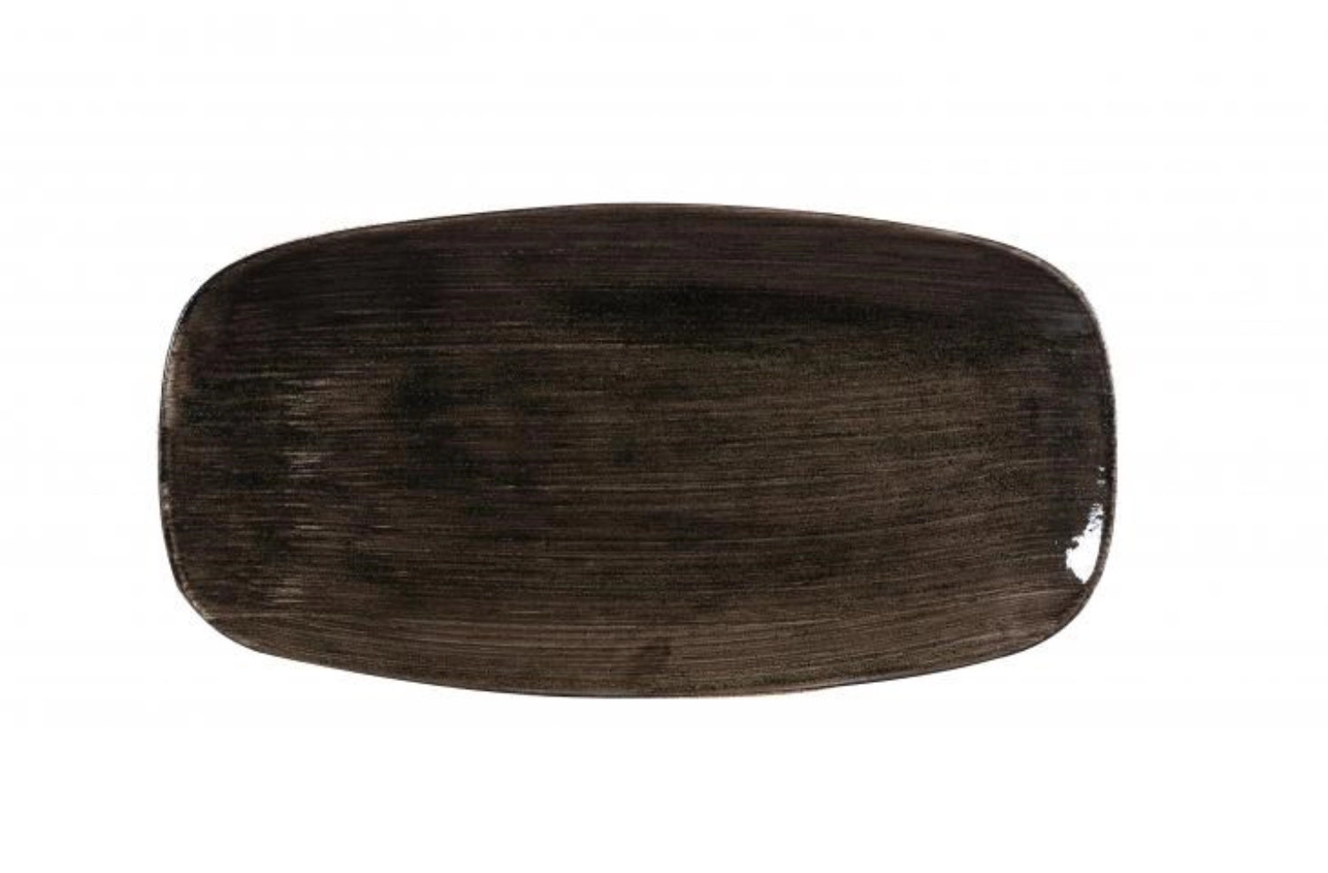 Picture of Churchill - Stonecast Patina Iron Black Rectangular Plate 29.8 x 15.3 cm