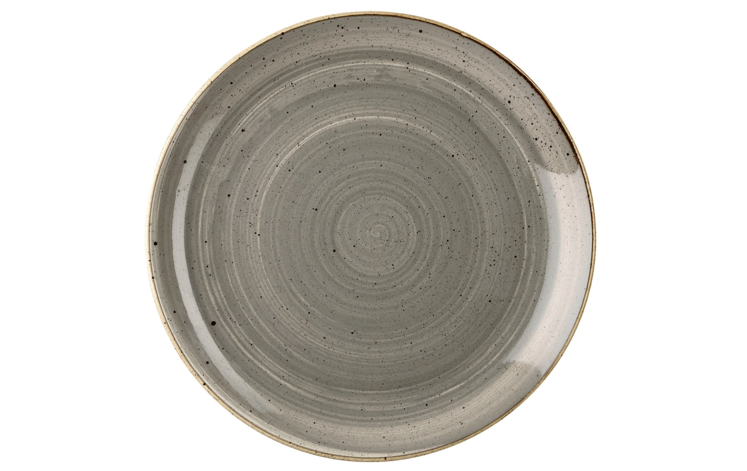 Bild von Churchill - Stonecast Peppercorn Grey Coupe Teller flach 21.7 cm