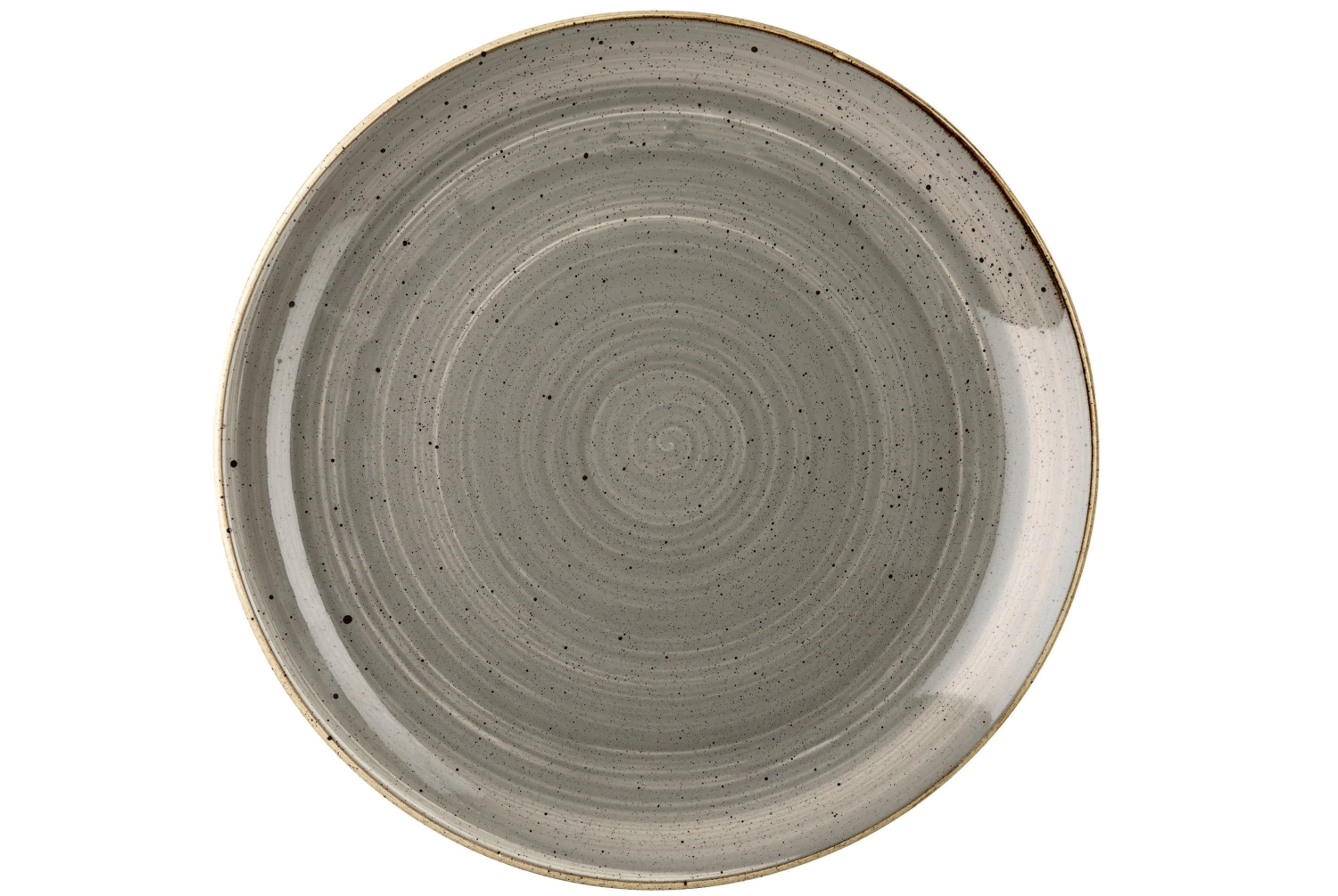 Bild von Churchill - Stonecast Peppercorn Grey Coupe Teller flach 28.8 cm