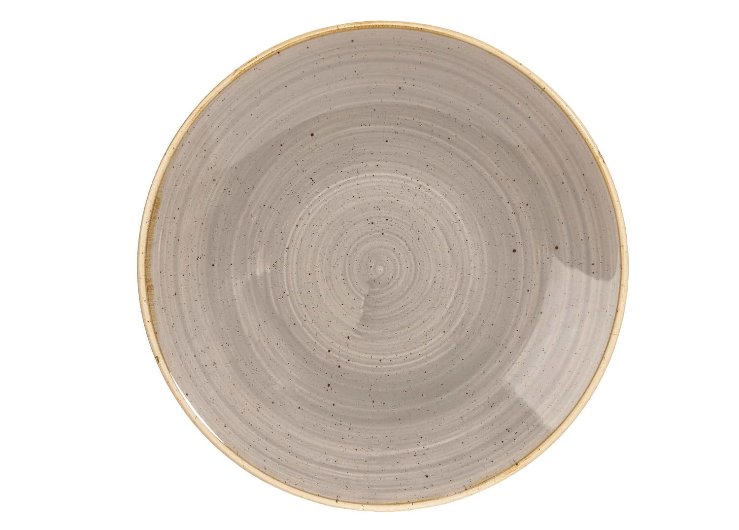 Bild von Churchill - Stonecast Peppercorn Grey Coupe Teller tief 25.5 cm