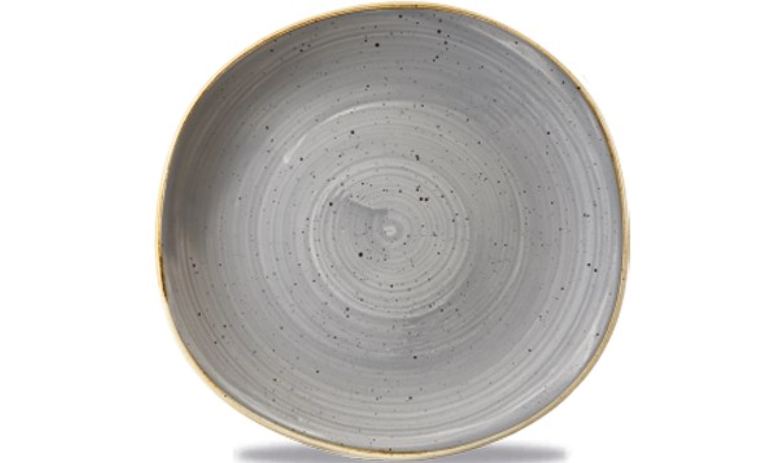 Bild von Churchill - Stonecast Peppercorn Grey Organic Teller flach 26.4 cm