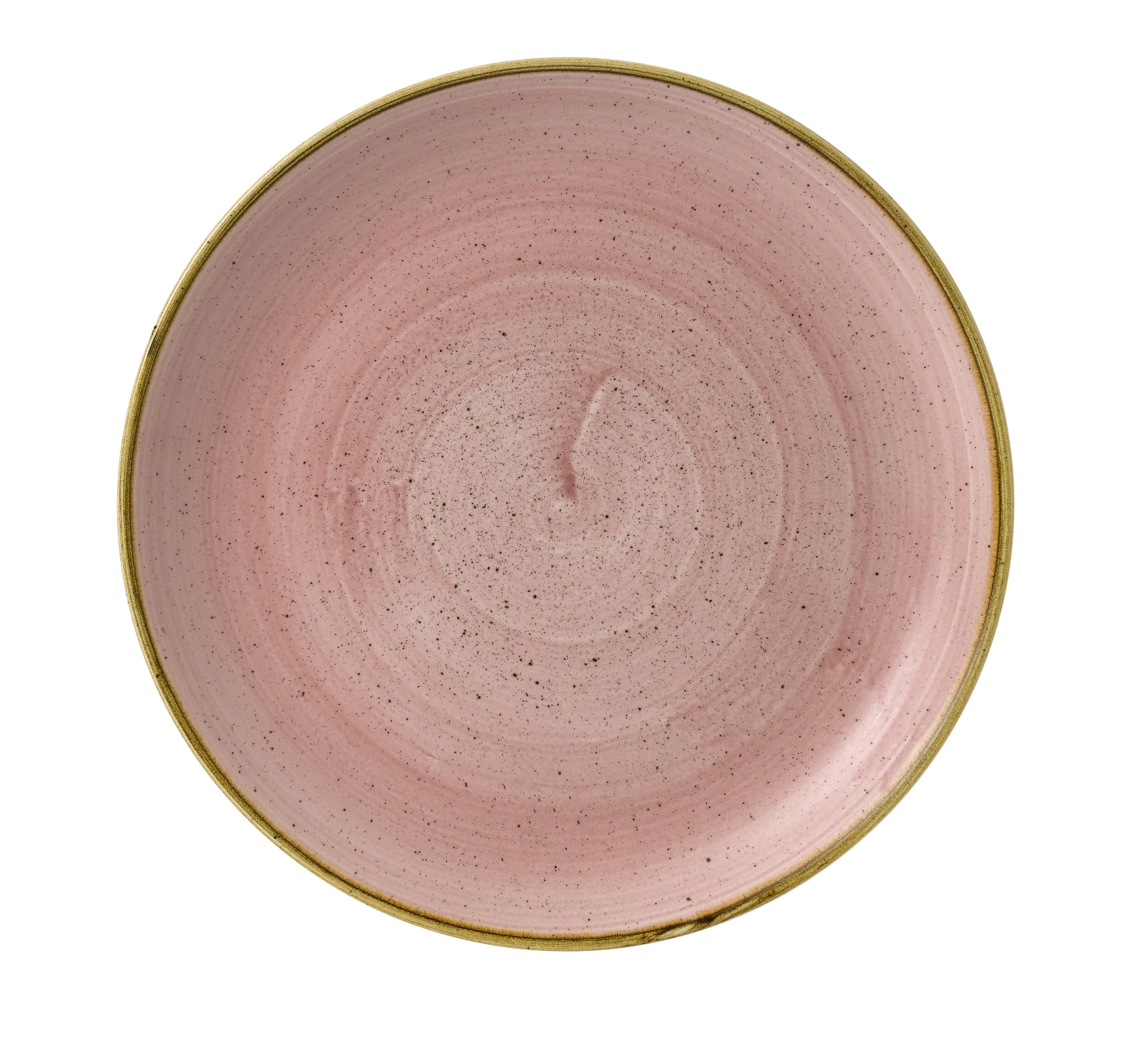 Picture of Churchill - Stonecast Petal Pink Coupe Plate flat 28.8 cm