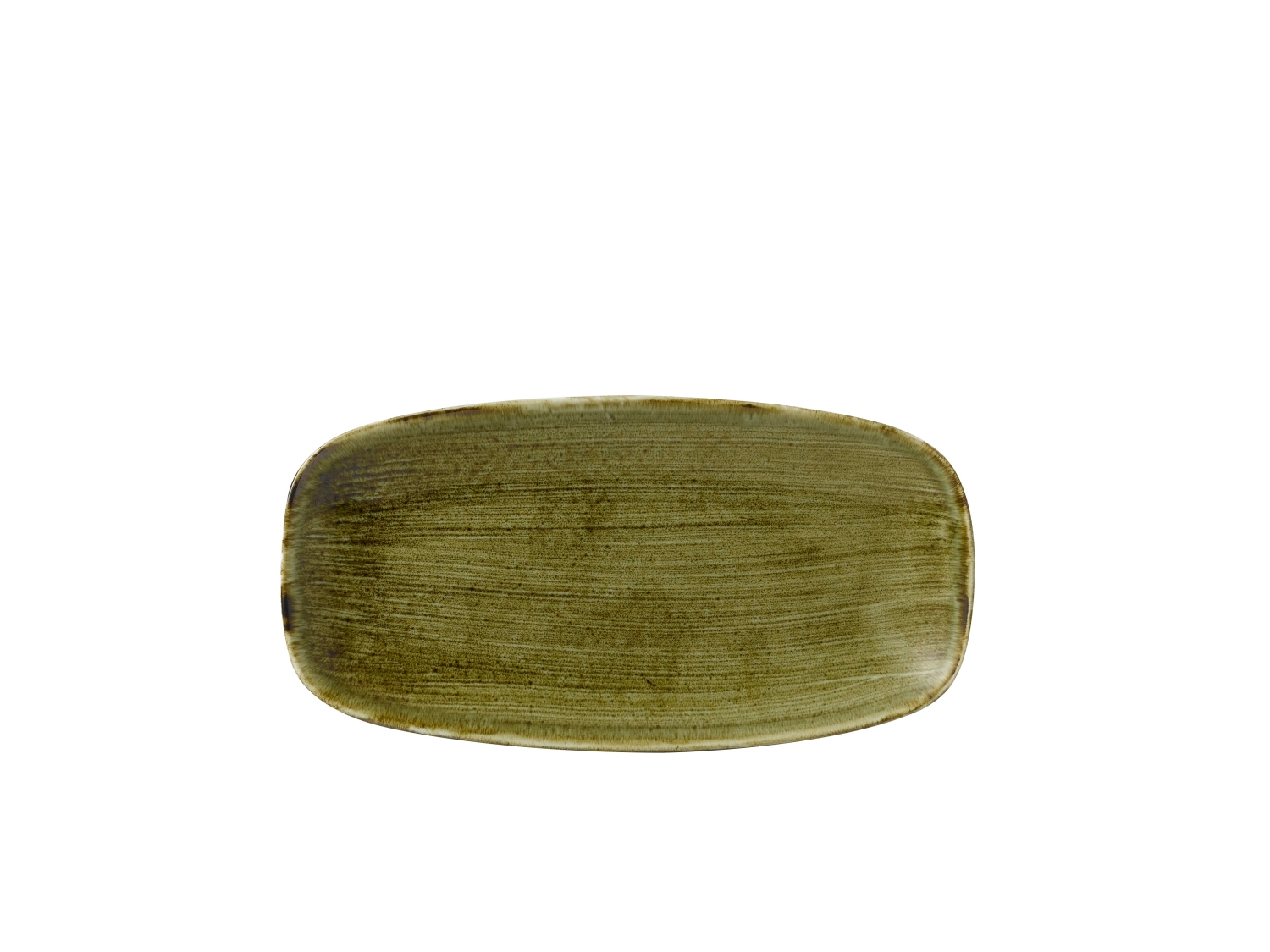 Picture of Churchill - Stonecast Plume Olive Rectangular Platter 29.8 x 15.3 cm