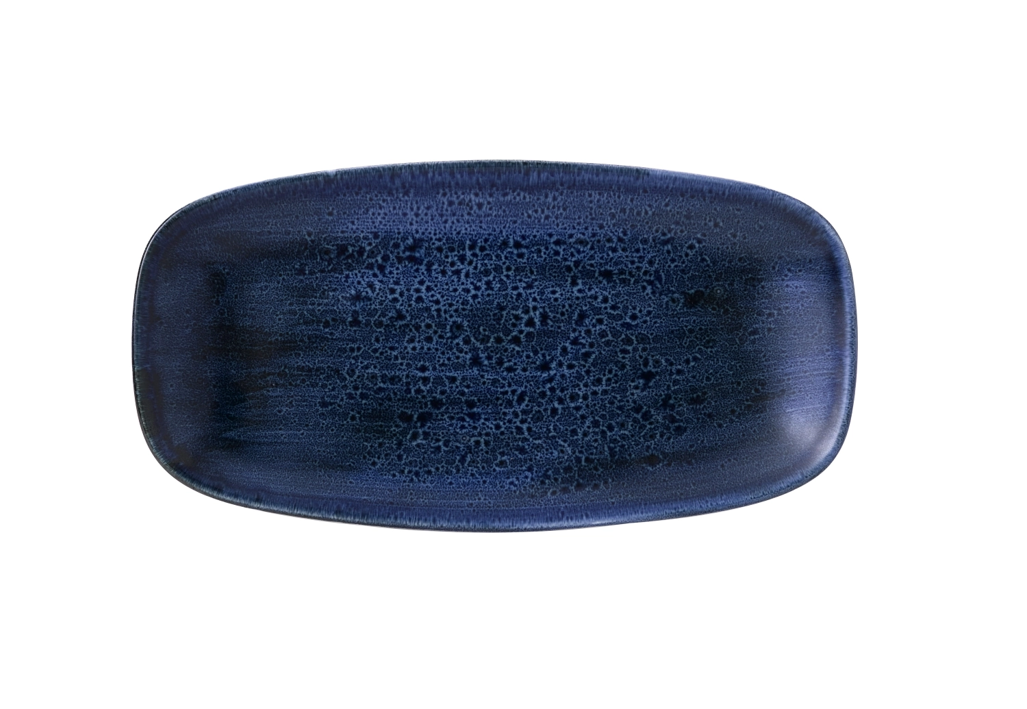 Picture of Churchill - Stonecast Plume Ultramarine Rectangular Plate 29.8 x 15.3 cm