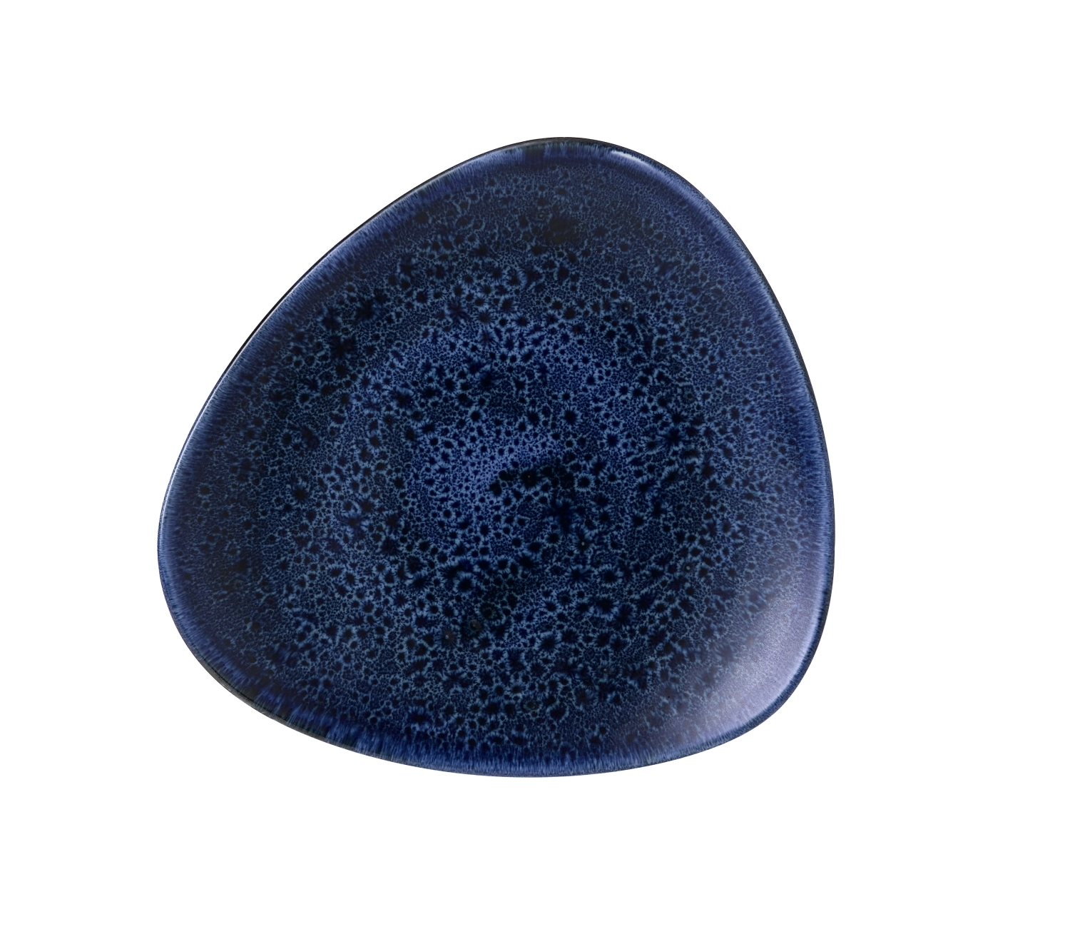 Bild von Churchill - Stonecast Plume Ultramarine Triangel Teller flach 22.9 cm