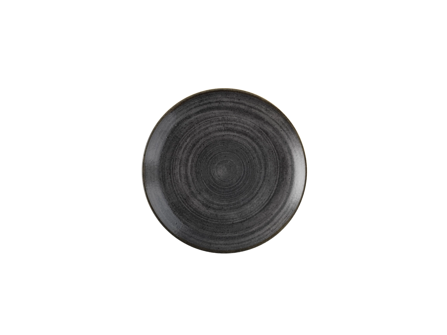 Bild von Churchill - Stonecast Raw Black Coupe Teller 26 cm