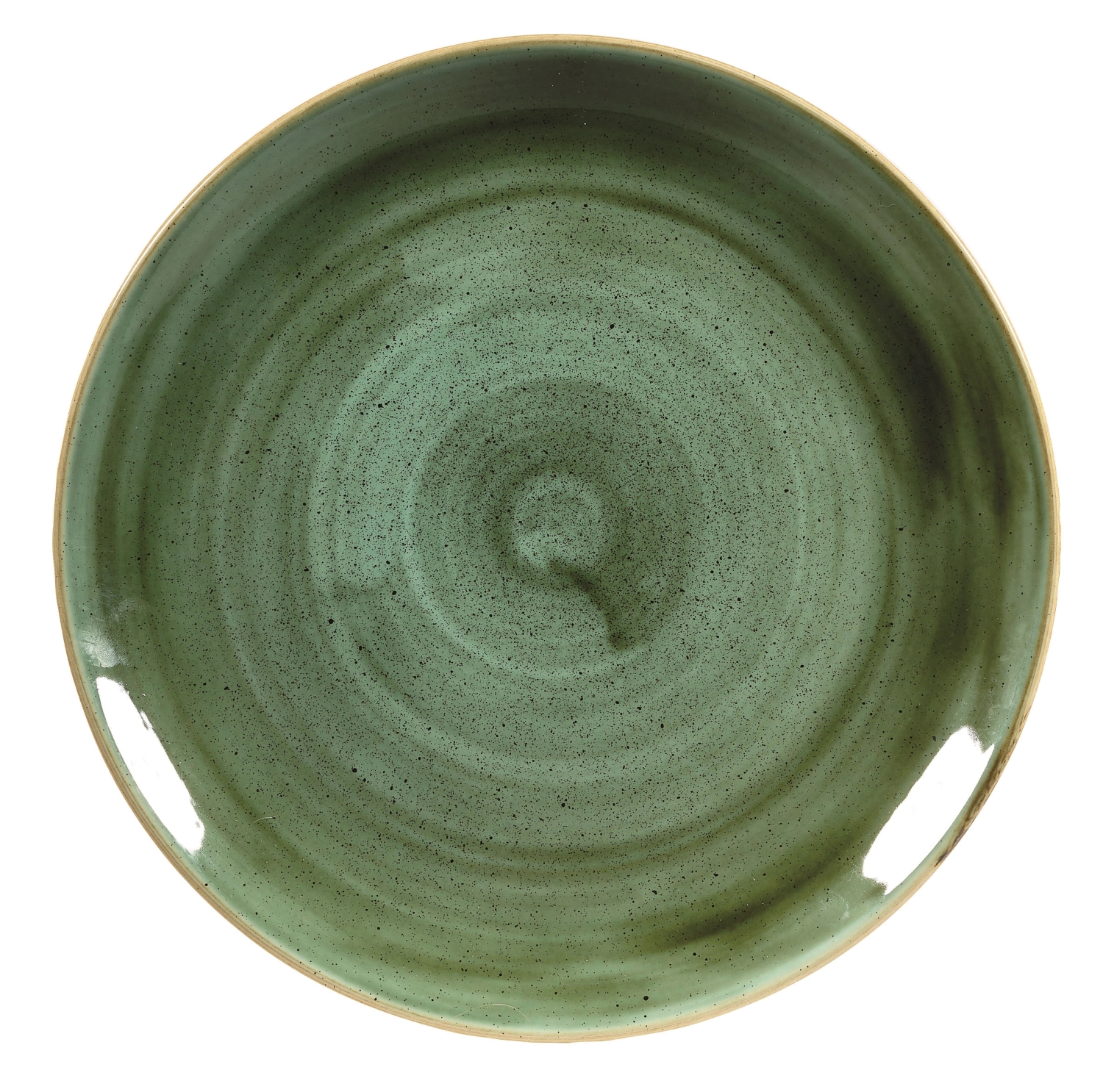 Bild von Churchill - Stonecast Samphire Green Coupe Teller flach 28.8 cm