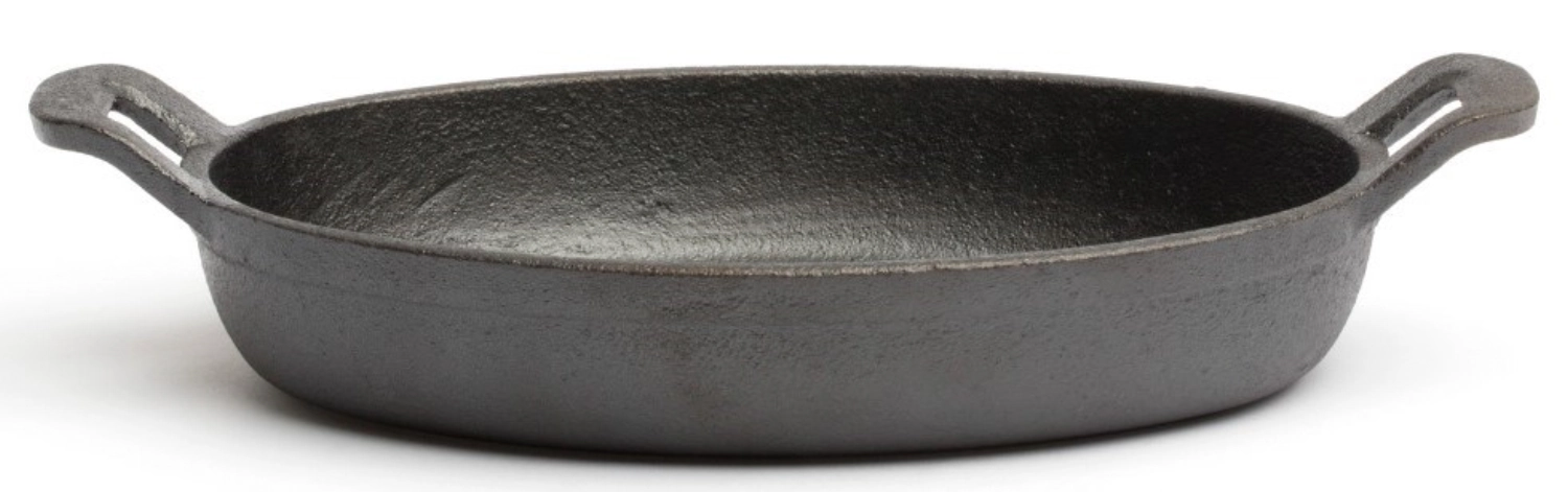 Picture of Comas - Cast Iron Pan Mini Oval 18 x 12.6 cm H 3.5 cm
