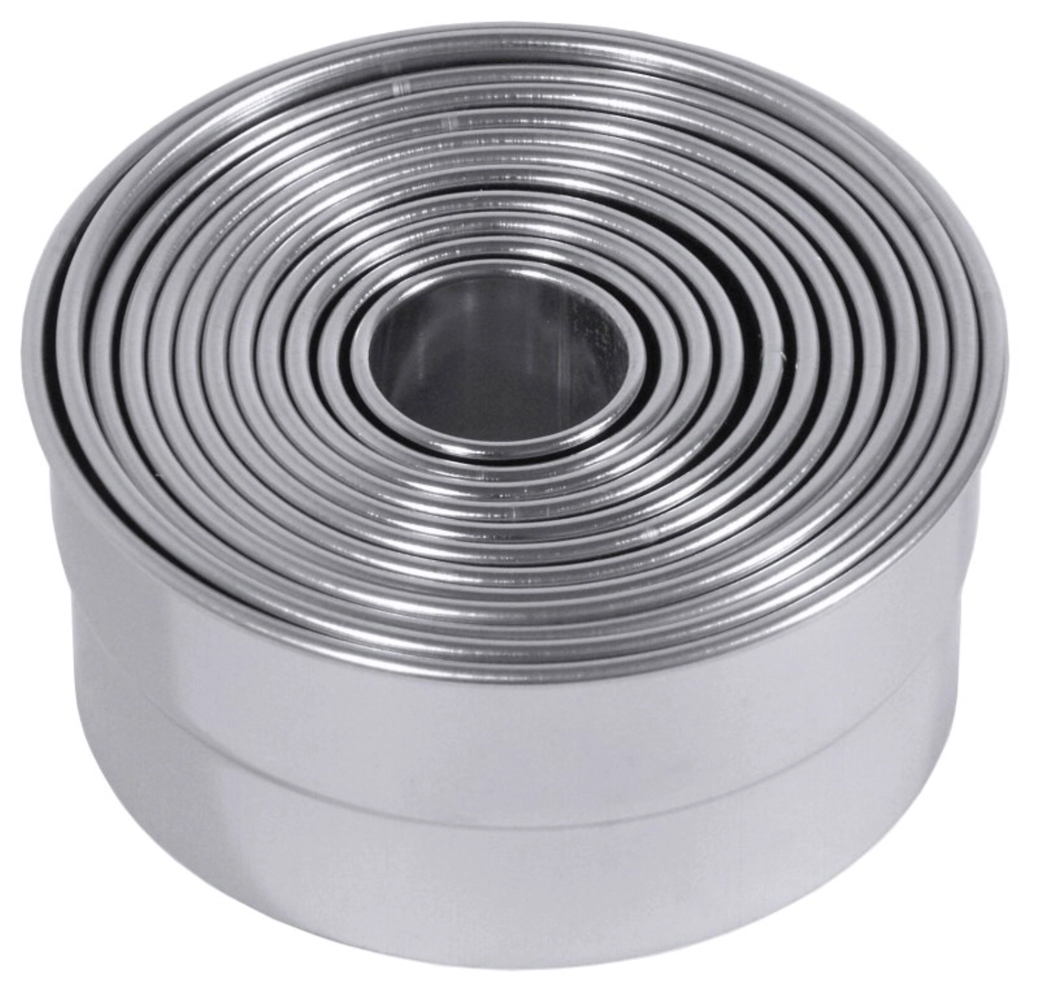 Bild von Contacto - Ausstechersatz glatt 12-tlg. 2.5 10.5 cm H 5 cm Edelstahl
