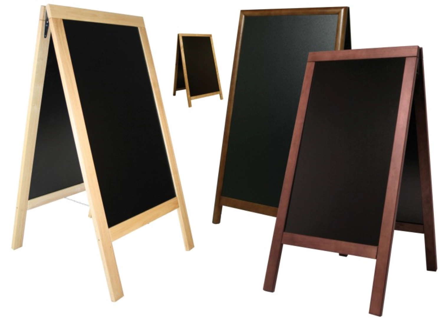 Bild von Contacto - Doppeltafel Fläche 58 x 100 cm nussbaum H 125 cm B 71 cm