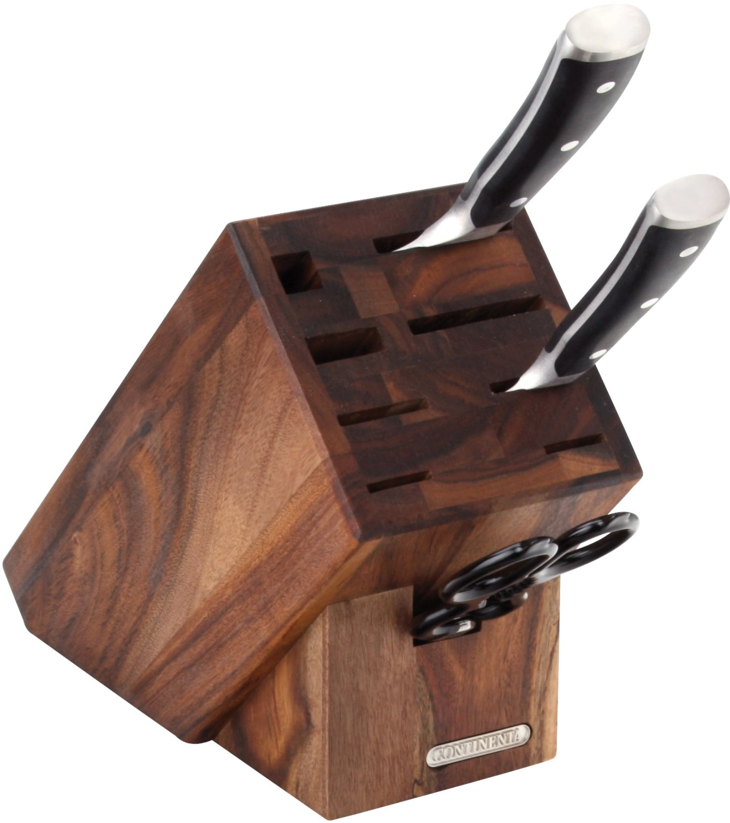 Bild von Continenta - Akazie Messerblock 8er 22 x 11.5 x 22 cm
