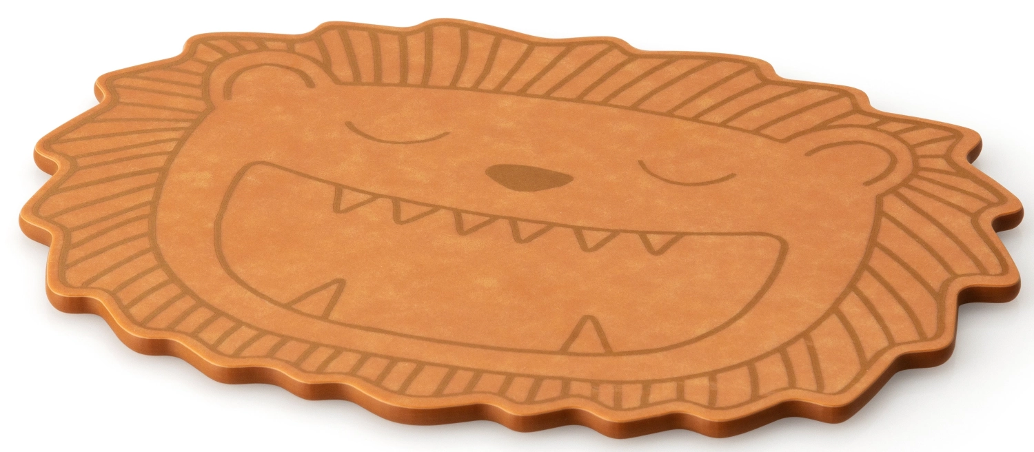 Image de Continenta - Duracore clair planche pour enfants Lion 23.3 x 17 x 0.6 cm