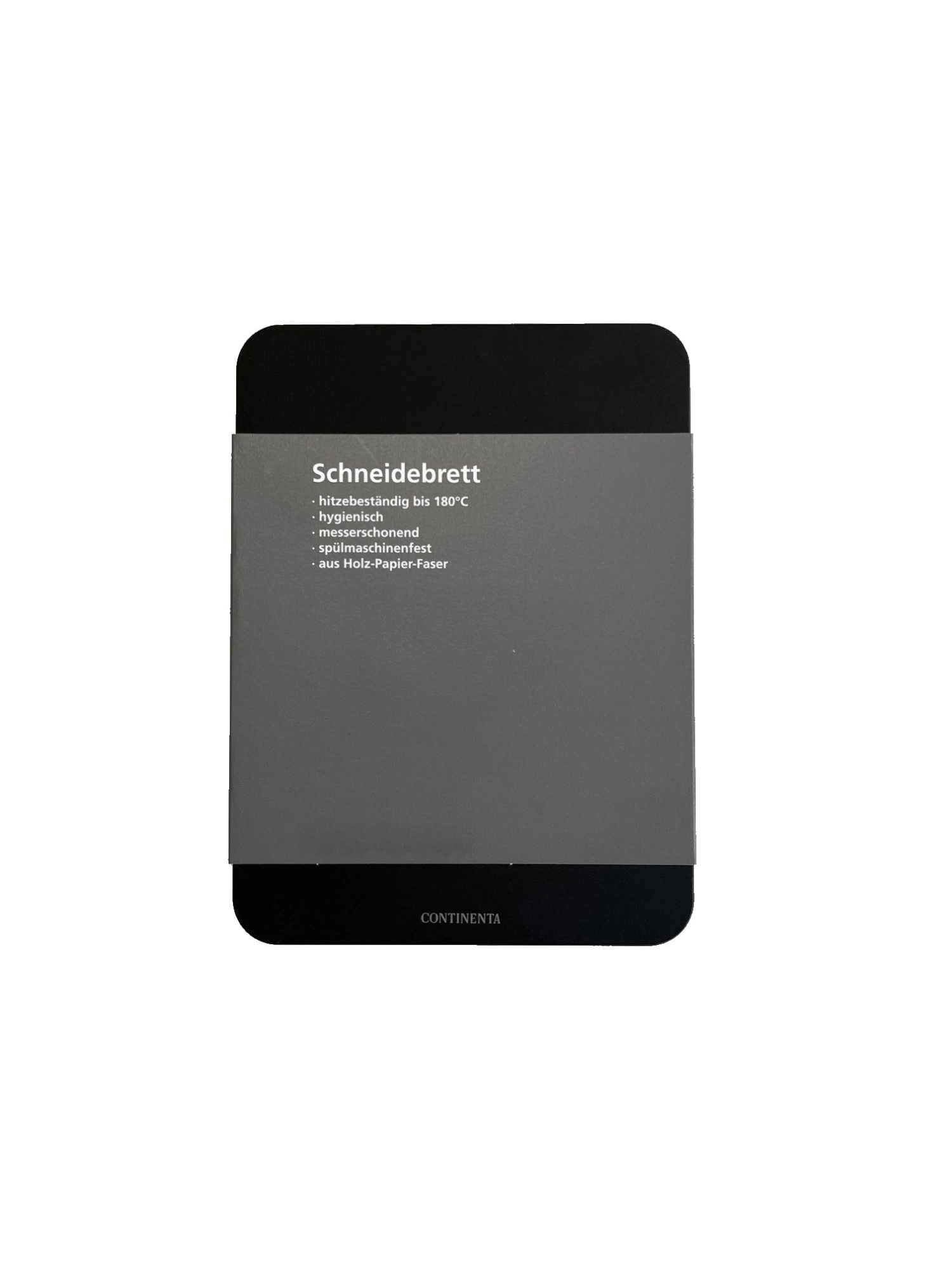 Bild von Continenta - Duracore Schneidebrett schwarz 20.3 x 15 x 0.6 cm