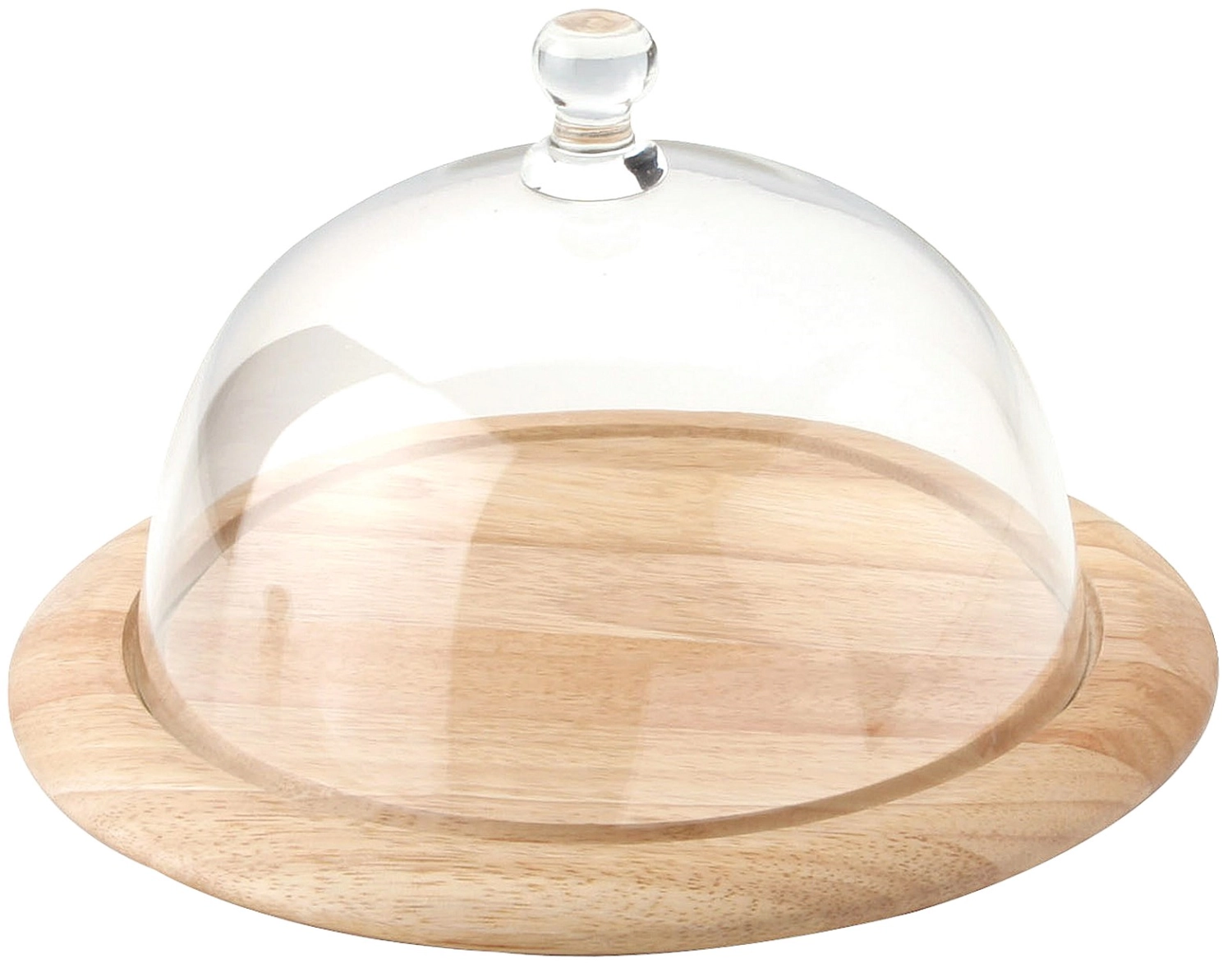 Bild von Continenta - Gummibaum Käseglocke rund 2-tlg. 20 x 14 cm