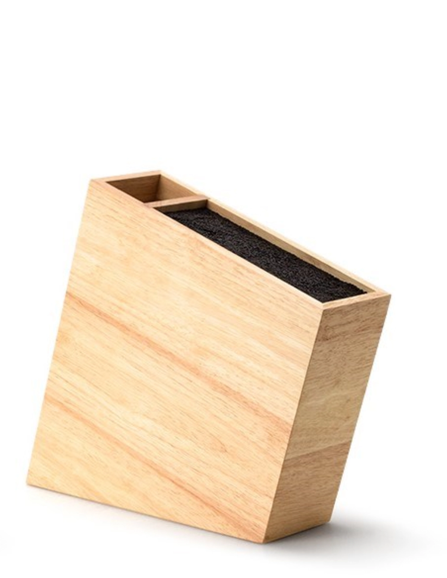 Bild von Continenta - Gummibaum Messerbl. schräg flex. Einsatz/Behälter 31 x 9 x 28 cm