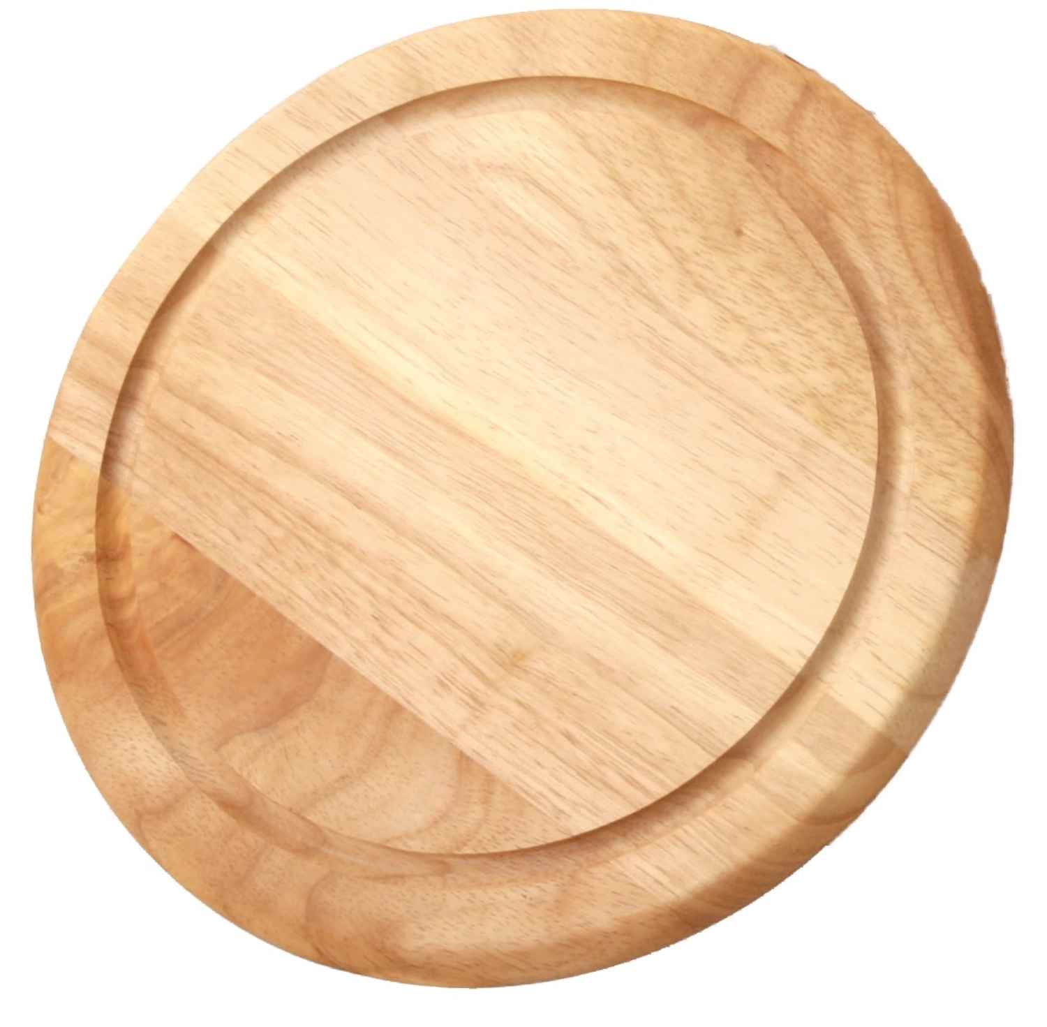 Bild von Continenta - Gummibaum Pizzateller geölt 33 x 1.2 cm