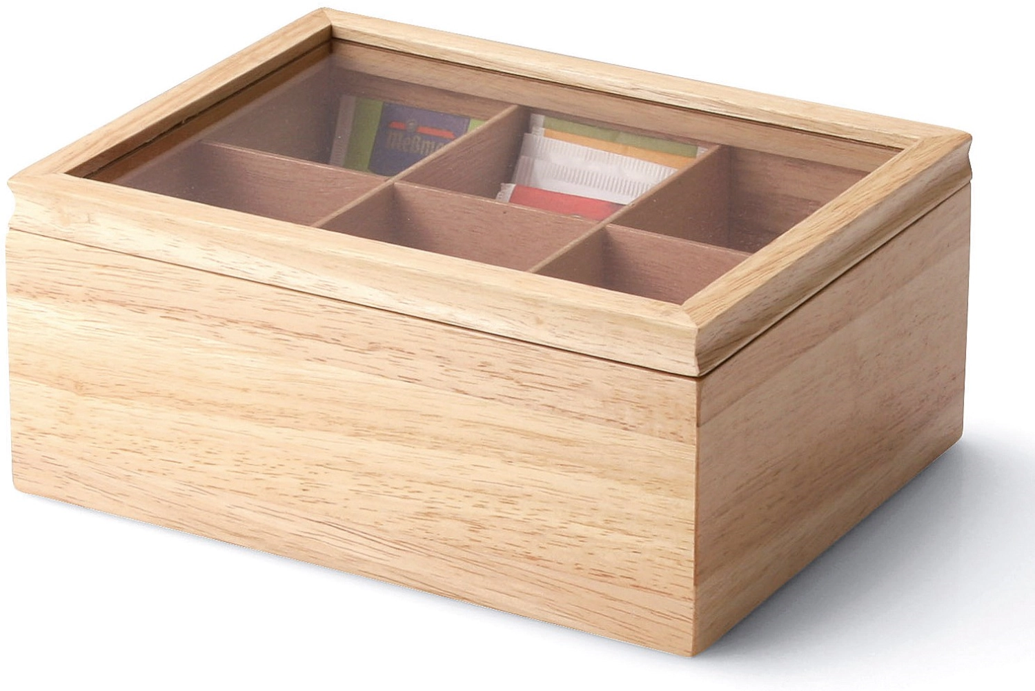 Picture of Continenta - Rubber Tree Tea Box 23 x 17.5 x 10 cm