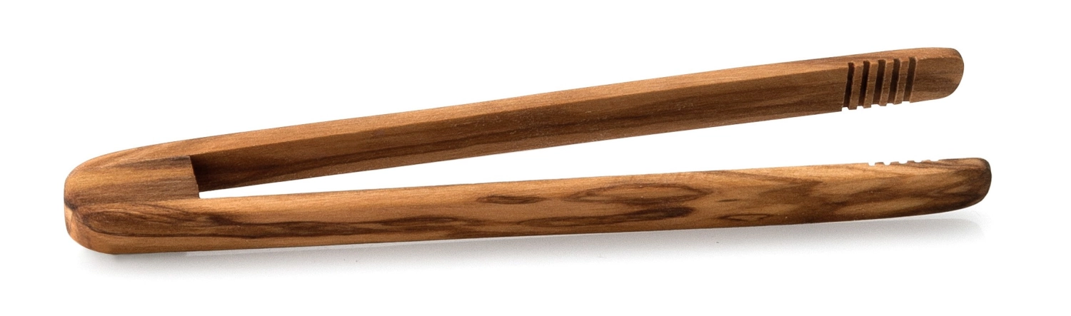 Immagine di Continenta - Pinza Gourmet in legno d'olivo 15 cm