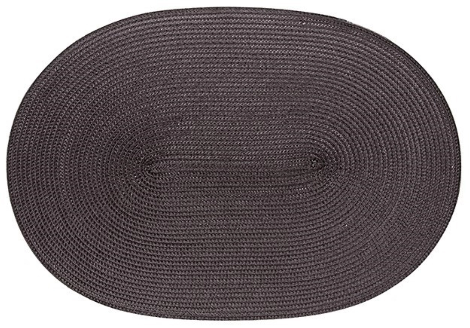 Bild von Continenta - Tischset oval anthrazit 45 x 31 cm