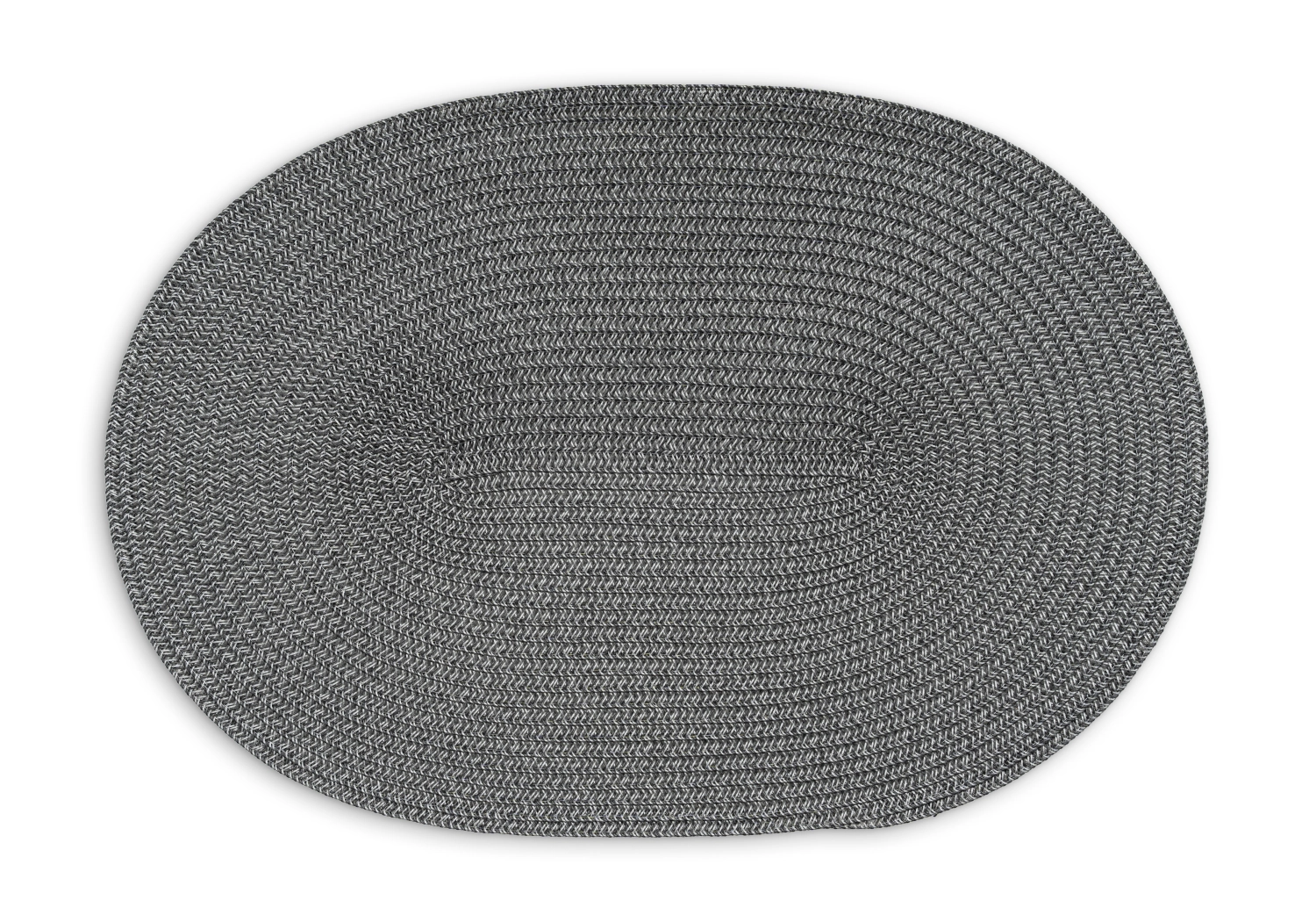 Bild von Continenta - Tischset oval dunkelgrau