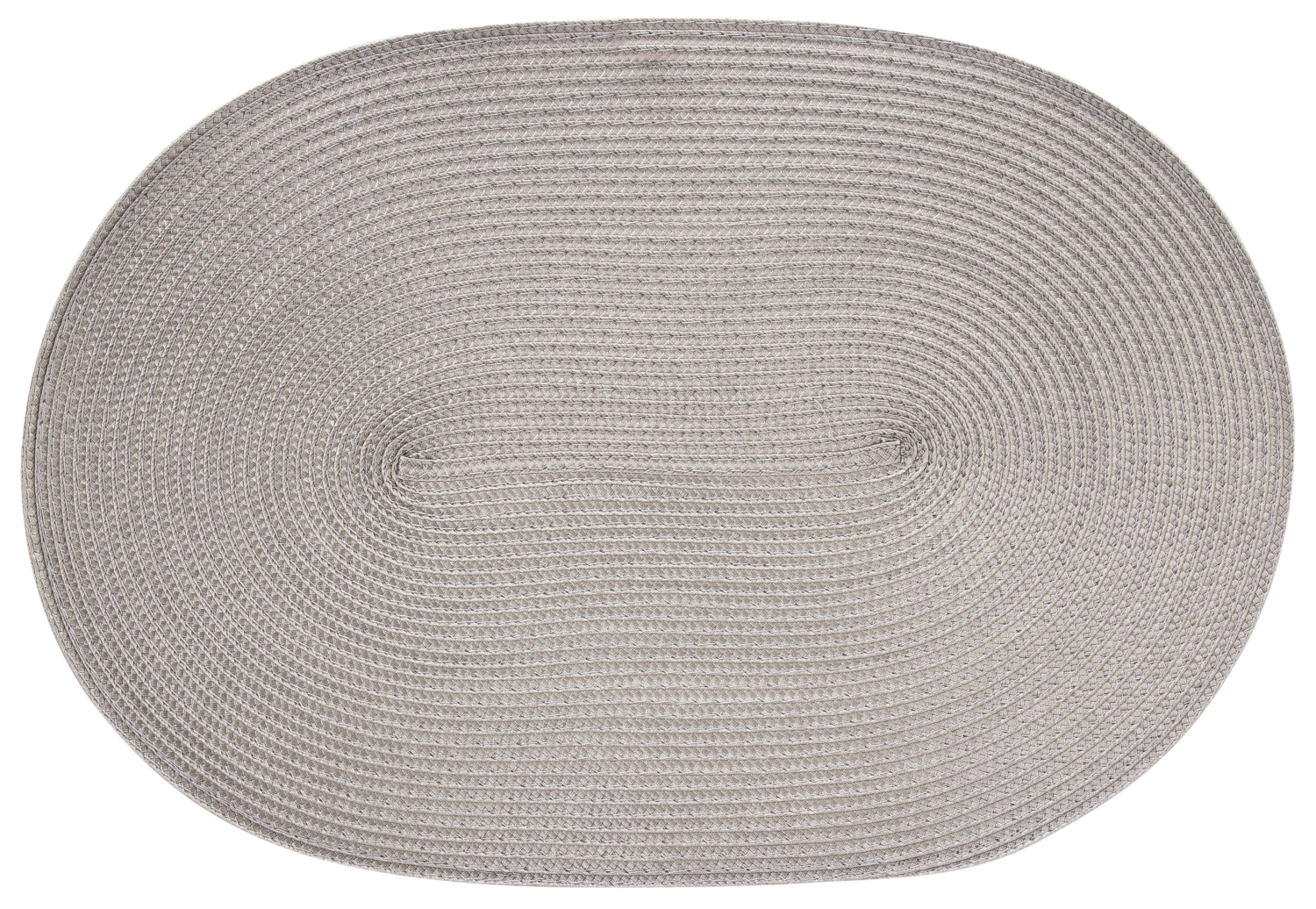 Bild von Continenta - Tischset oval grau 45 x 31 cm