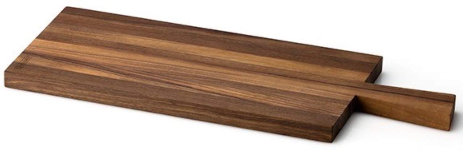Image de Continenta - Planche à découper en noyer huilée 50 x 22 x 2 cm