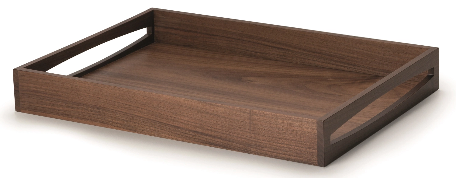 Bild von Continenta - Walnuss Tablett 49 x 35 x 6.3 cm