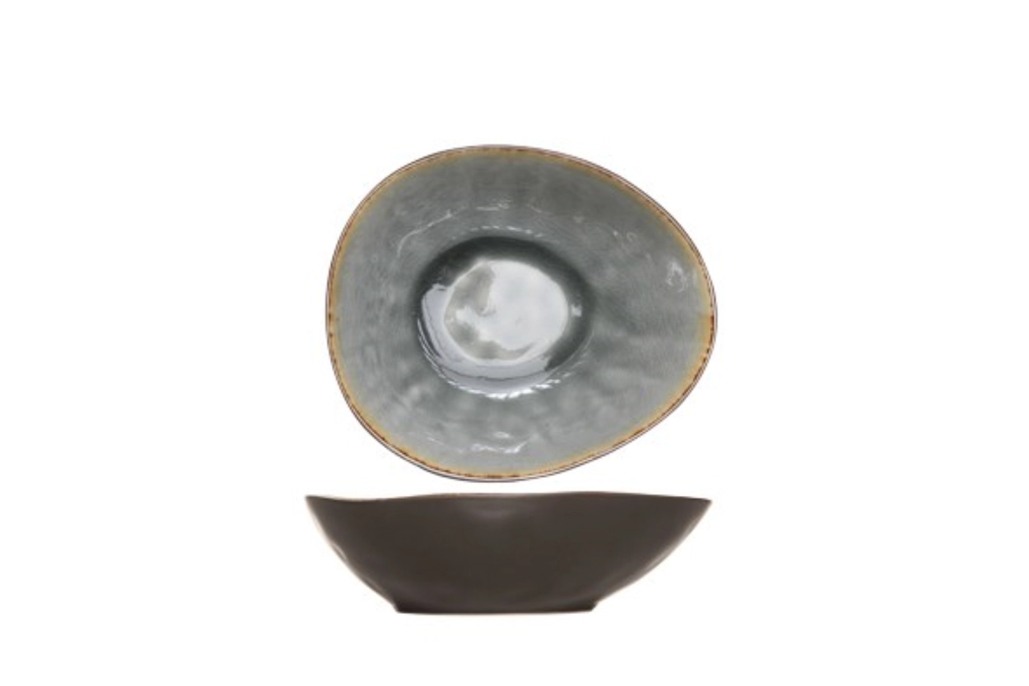 Bild von Cosy & Trendy - Laguna Schüssel blaugrau 20 x 16.5 x 6 cm