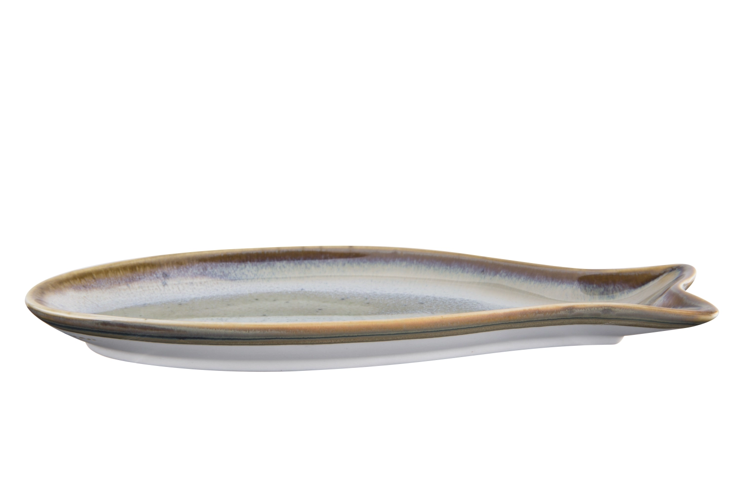 Picture of Cosy & Trendy - Navajo Appetizer Plate Fish 20 x 8 7xH 2 cm