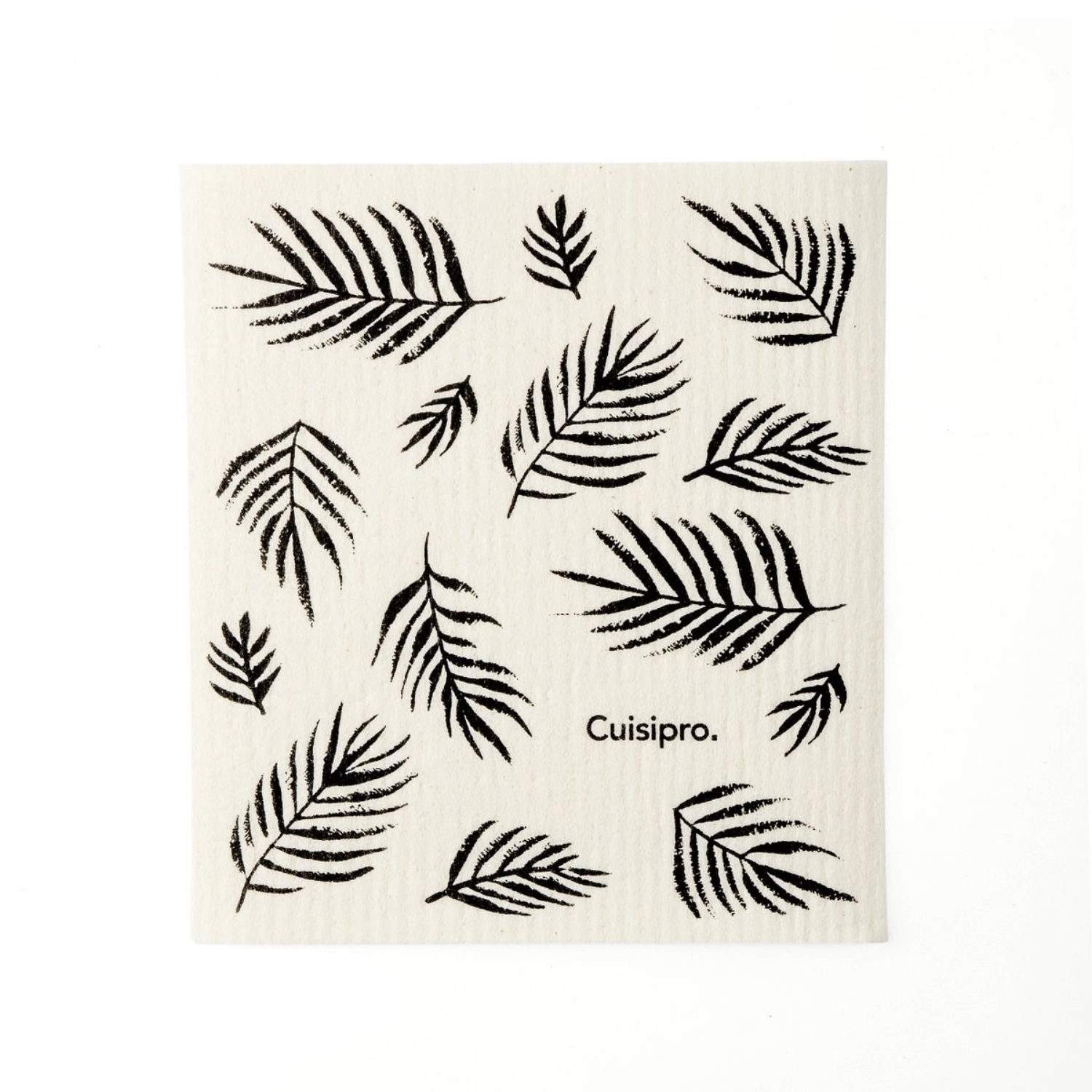 Bild von Cuisipro - Allzweck Eco Tuch SM 20 x 17x 0.2 cm schwarz Blätter