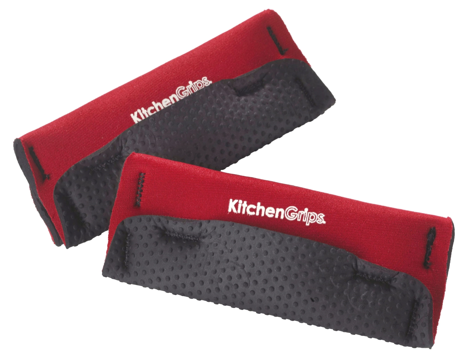 Bild von Cuisipro - Fingerschutz schwarz quer 2 Stk. rot 13 cm