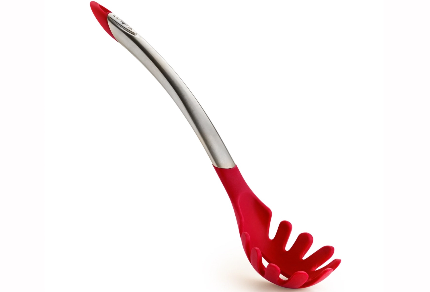Bild von Cuisipro - Spaghettilöffel 31 cm Edelstahl/Kunststoff rot