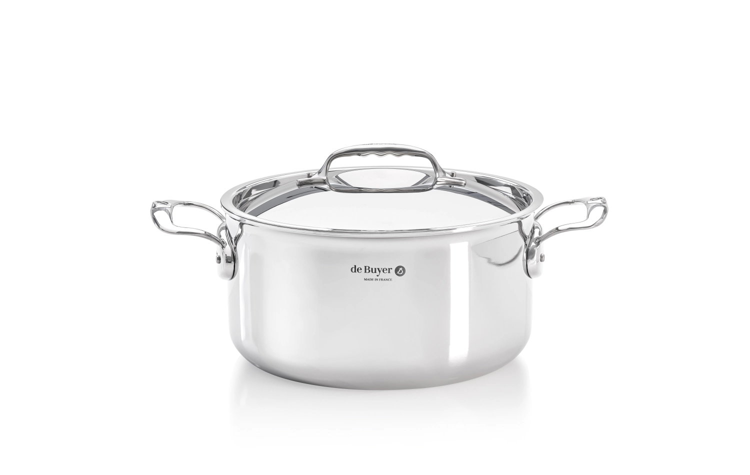 Bild von de Buyer - Affinity Mini Bratentopf D 16 cm inkl. Deckel Induktion
