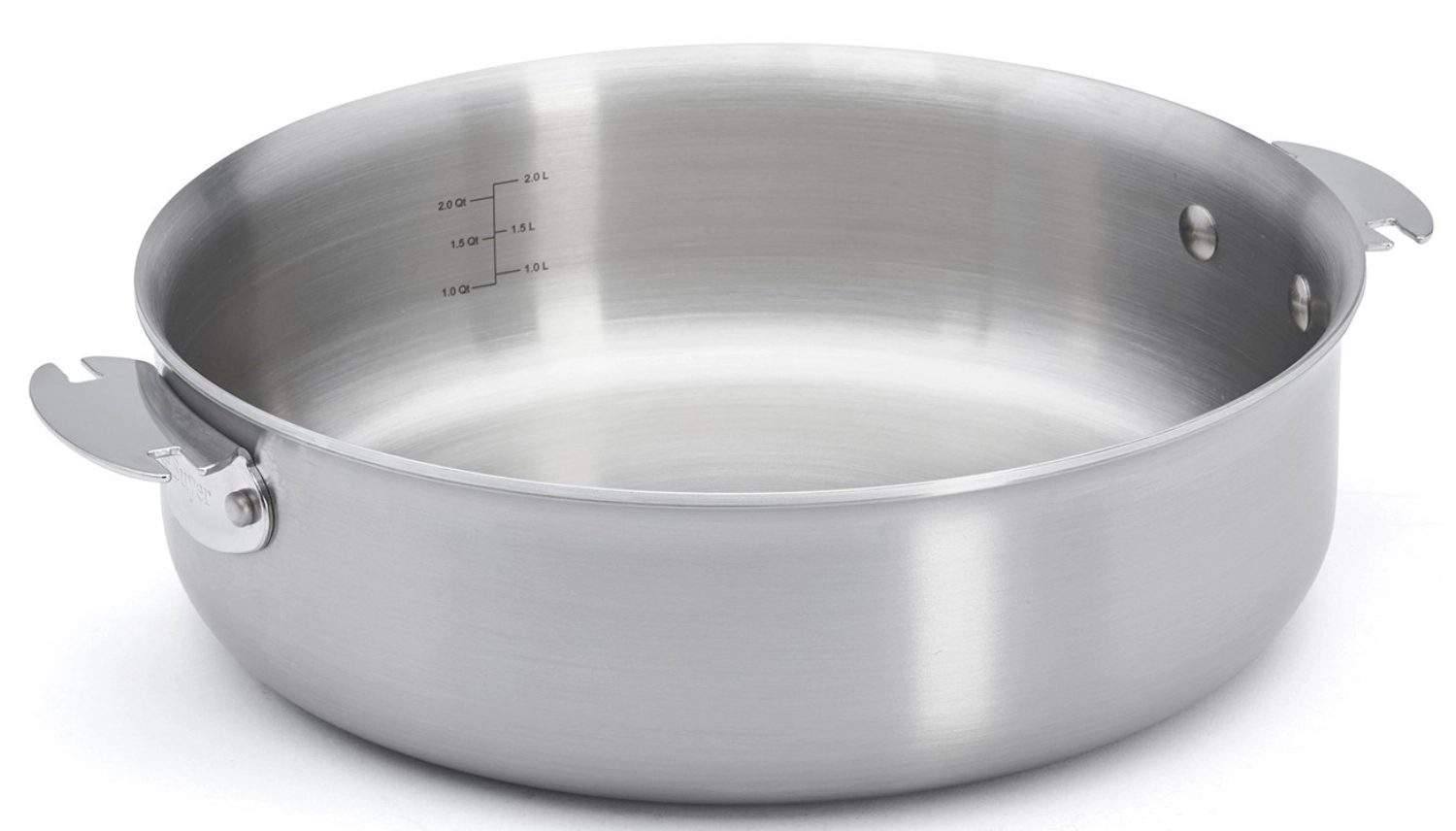 Bild von de Buyer - Alchimy Loqy Sauteuse gerade Mehrschichtiger Edelstahl D 28 cm