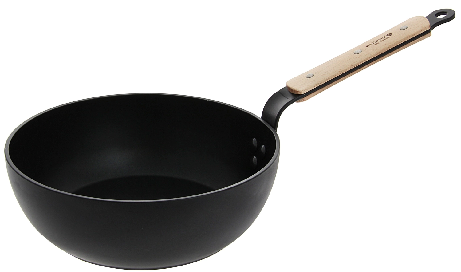 Immagine di de Buyer - Choc B Bois Sauteuse Induction D 24 cm