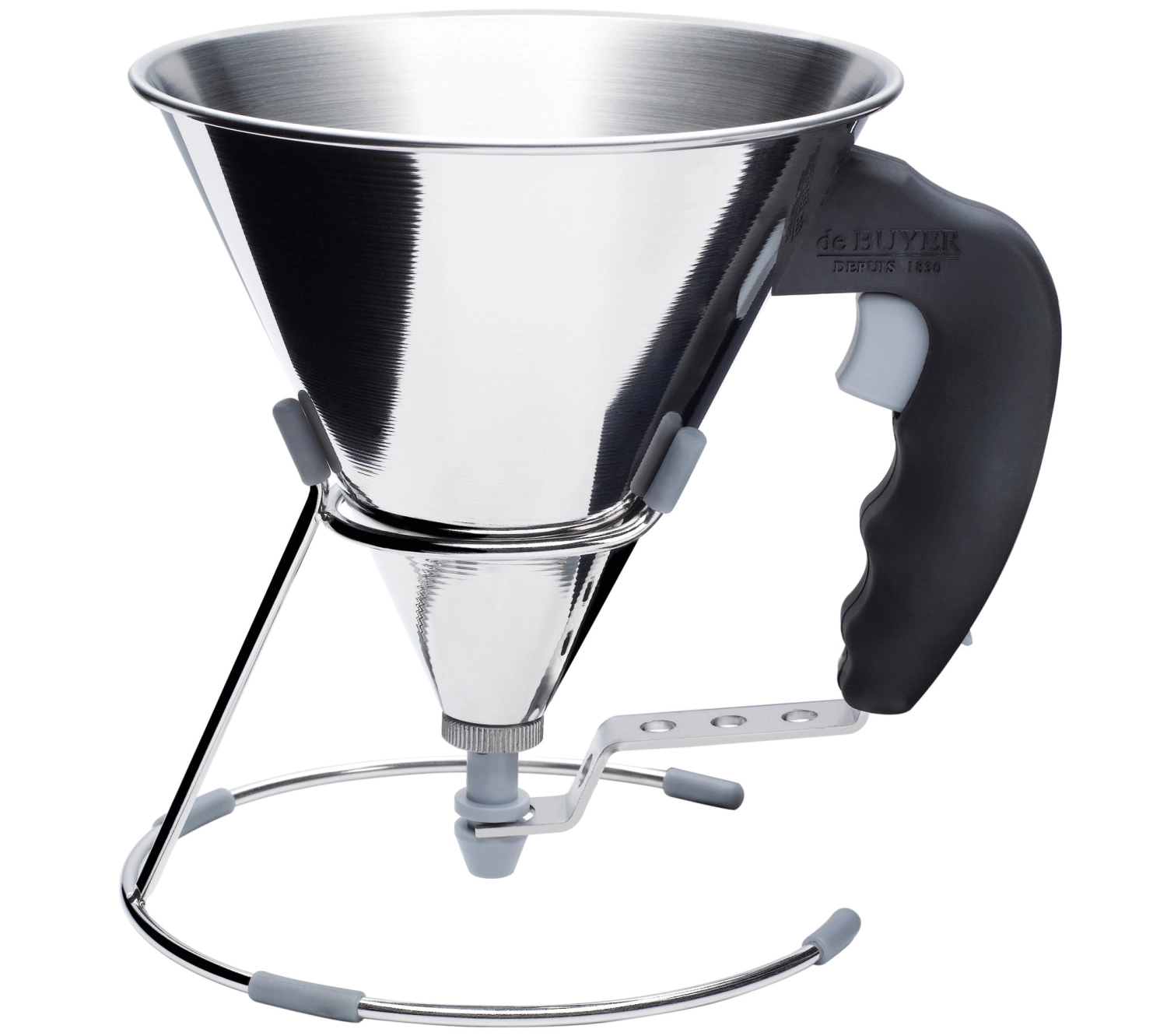 Bild von de Buyer - Kwik Saucen-u. Fondanttritcher 0.8 L. D 15cmschwarzer Griff