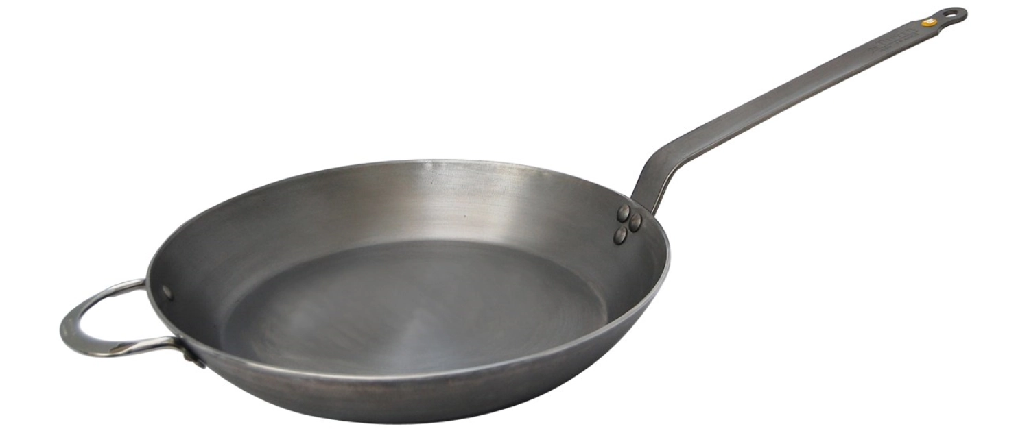 Picture of de Buyer - Mineral B Element Iron Pan D 32 cm Side Handle Induction