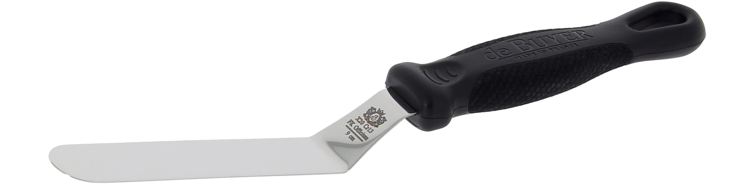 Bild von de Buyer - Mini Kuchenspachtel abgewinkelt 9 cm
