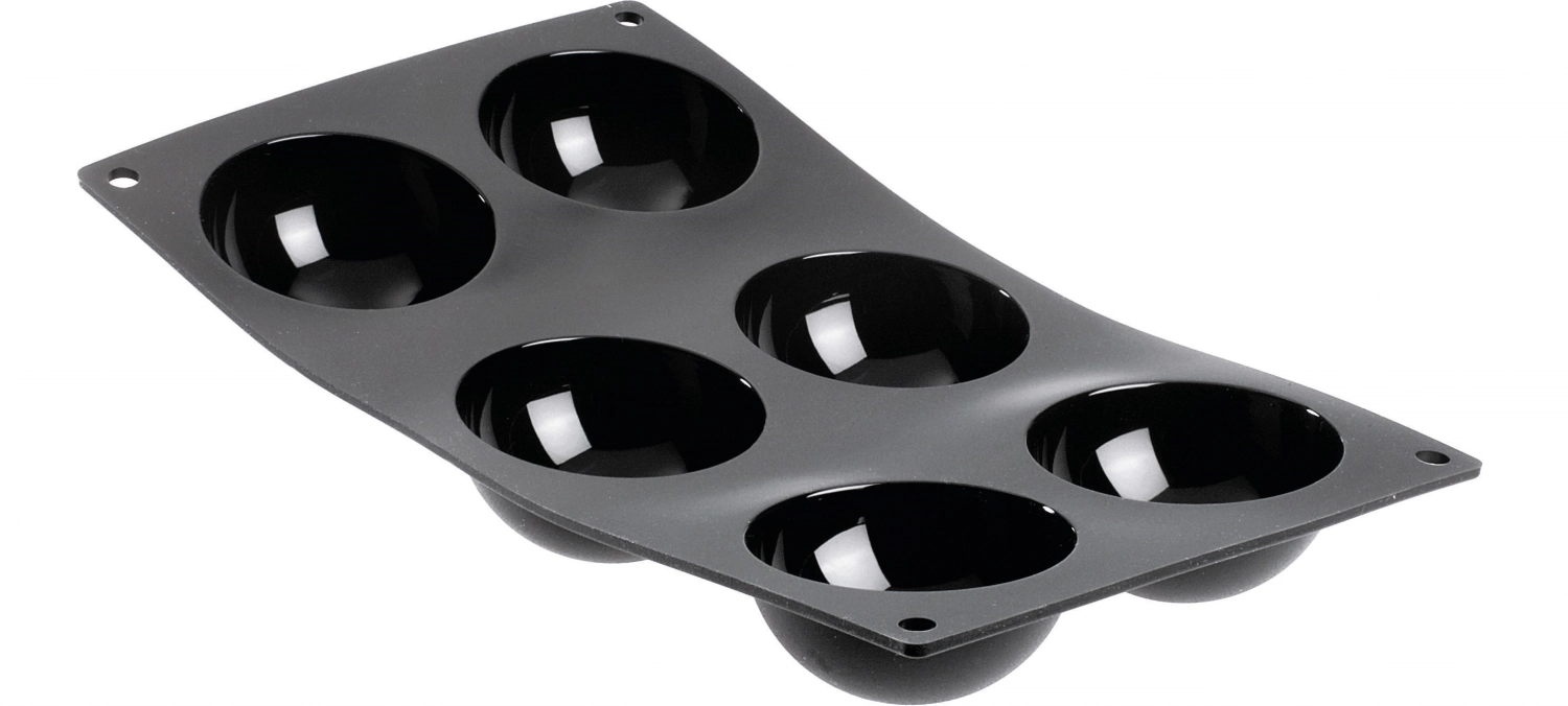 Bild von de Buyer - Moul Flex Backform 17.5 x 30 cm für 6 Halbkugeln