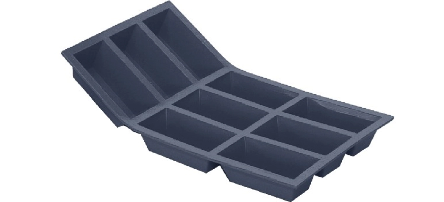 Bild von de Buyer - Moul Flex Backform 17.5 x 30 cm für 9 Cakes