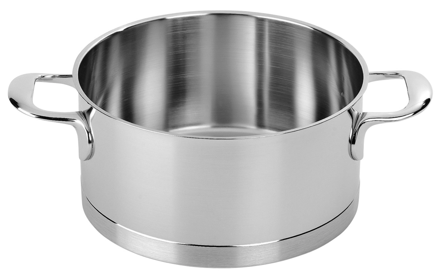 Image de Demeyere - Atlantis faitout avec couvercle mi-haut D 18 cm 2.2 lt