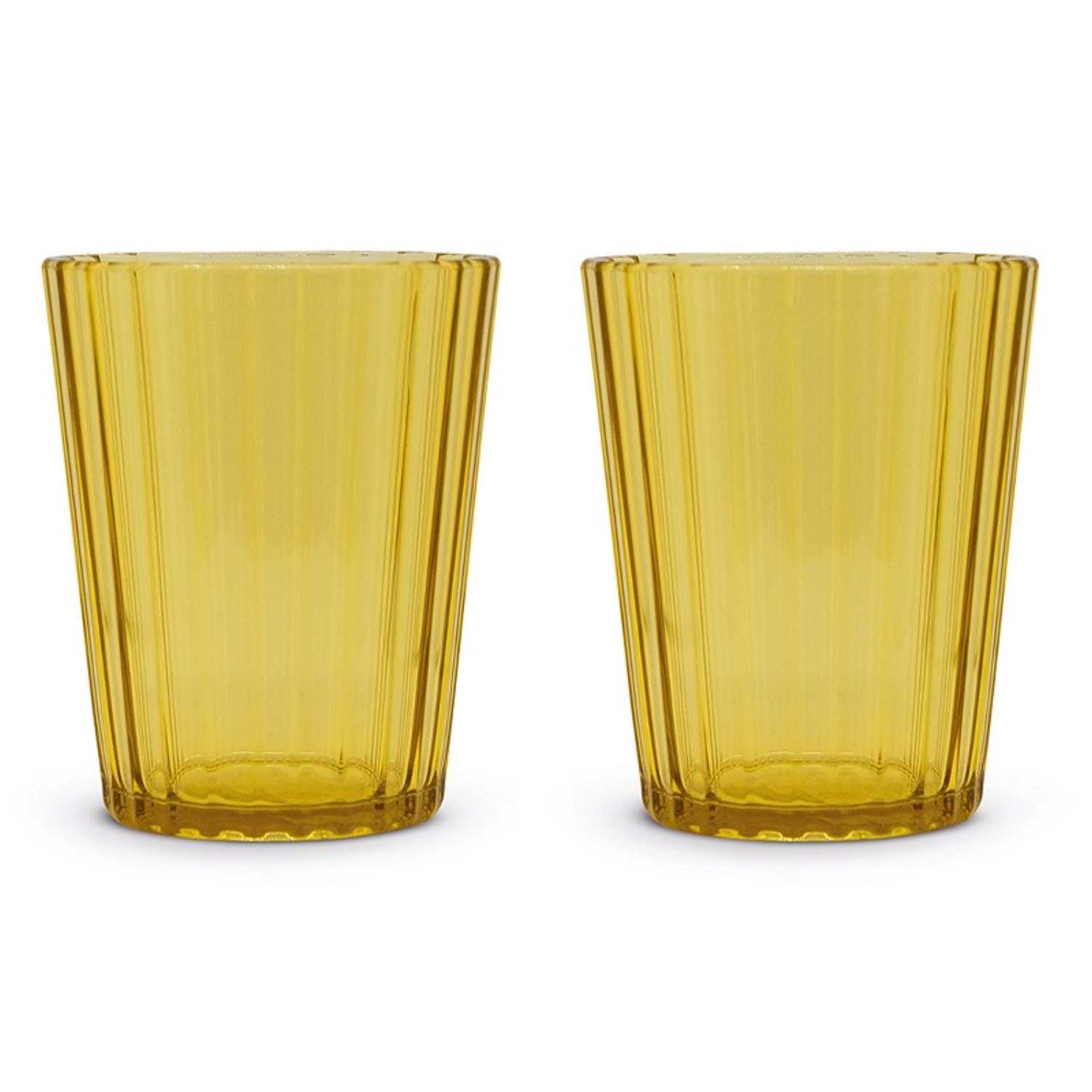 Bild von Easy Life - 2er Set Gläser aus Acryl 350 ml bernstein