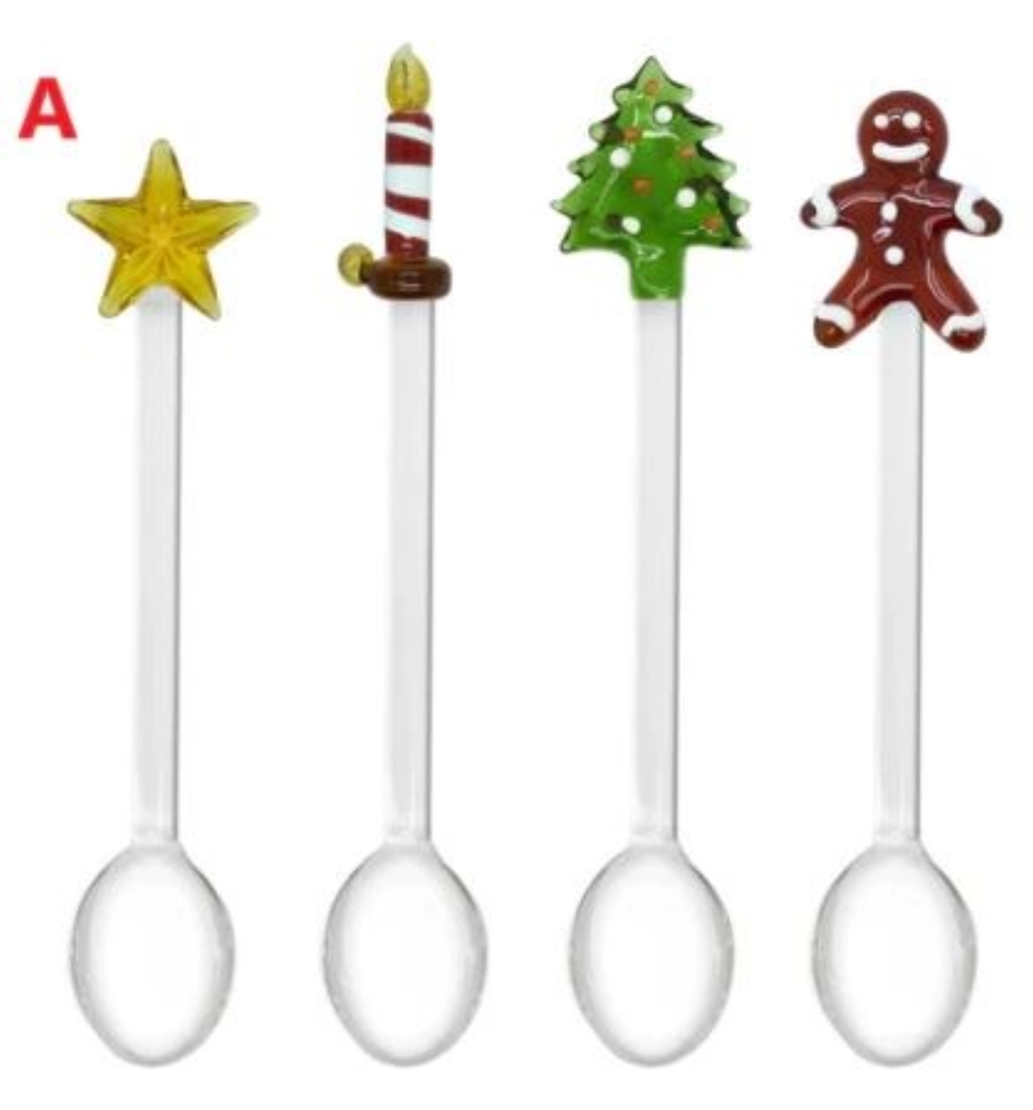Picture of Easy Life - 4er Set Teaspoons with Christmas Motifs 2