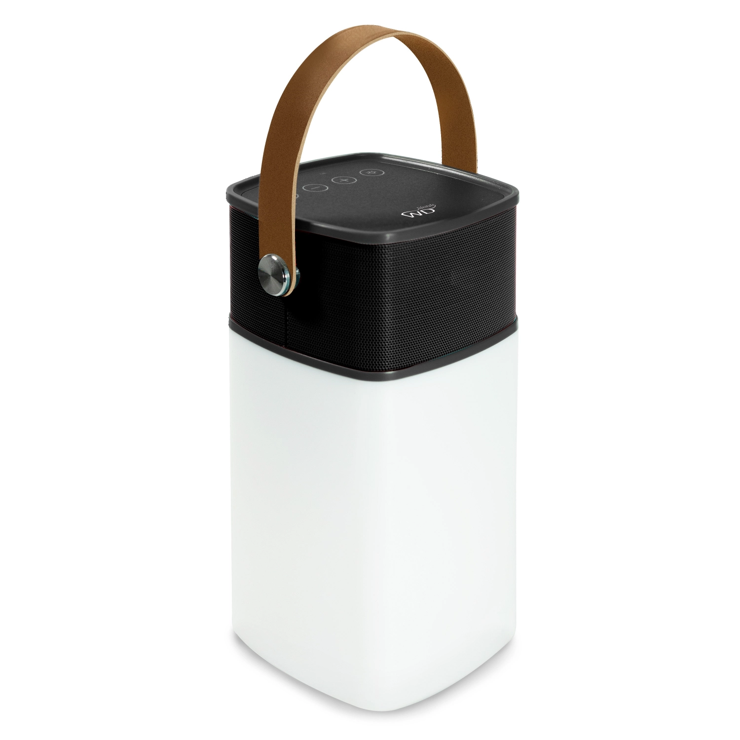 Bild von Easy Life - Bluetooth-Lautsprecher mit Led-Licht. 10.3 x 9.5 x 19 cm schwarz