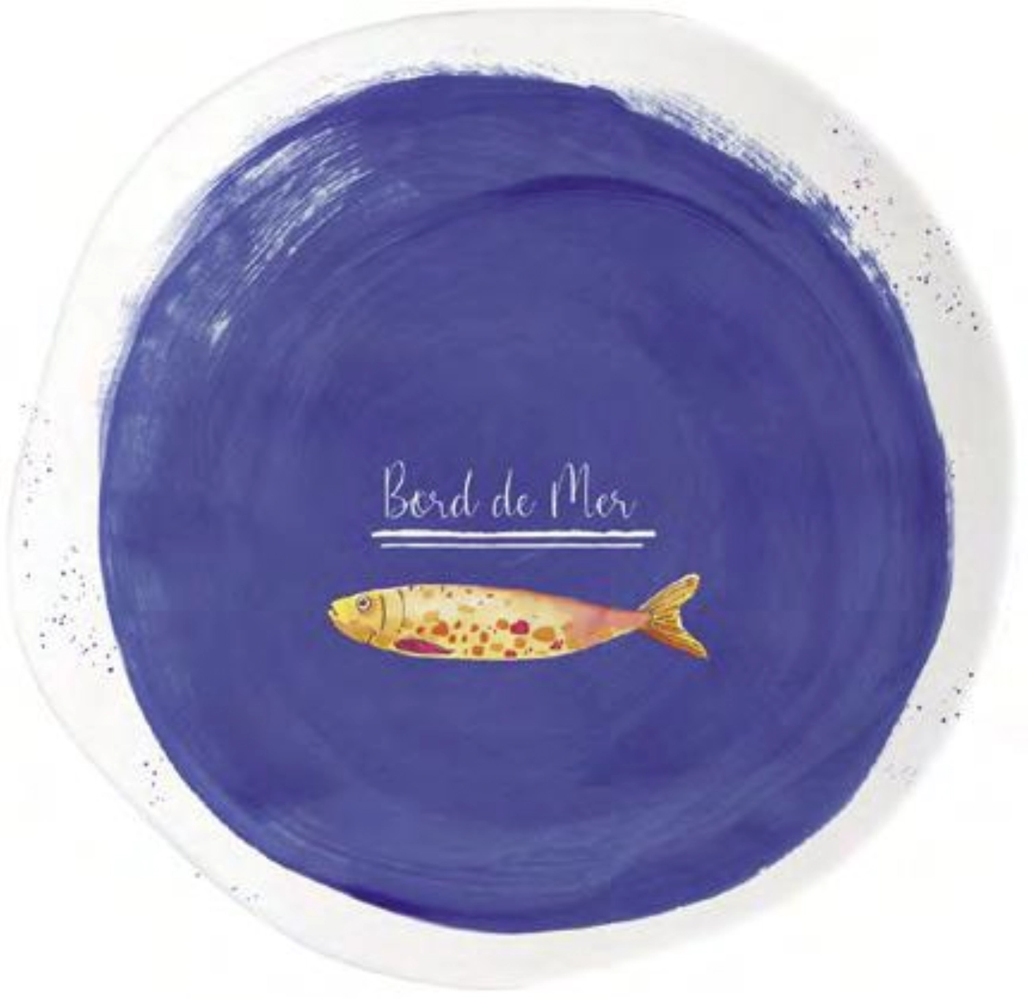 Bild von Easy Life - Bord de Mer Dessertteller blau D21