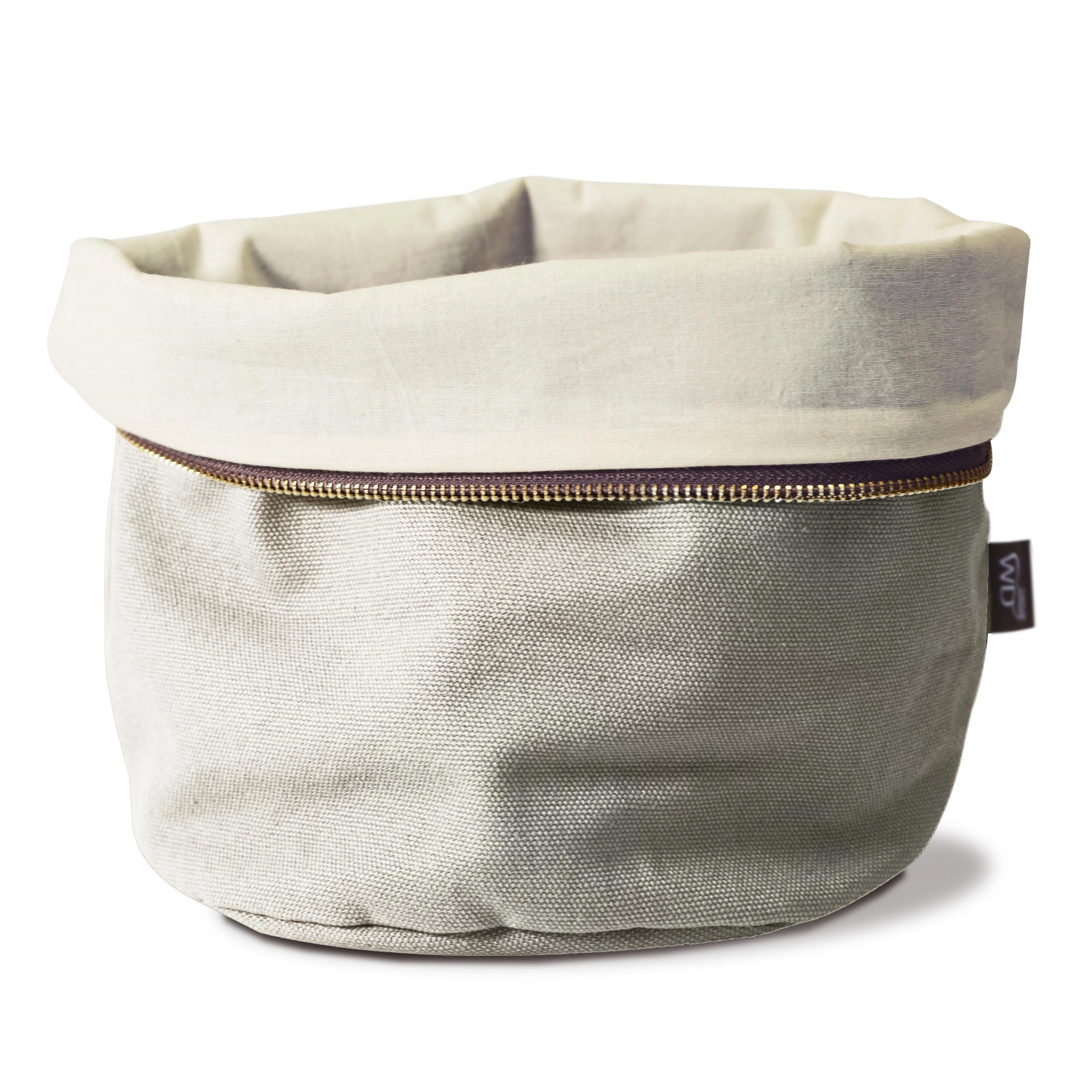Picture of Easy Life - Bread Bag made of Cotton 20 cm heatable beige