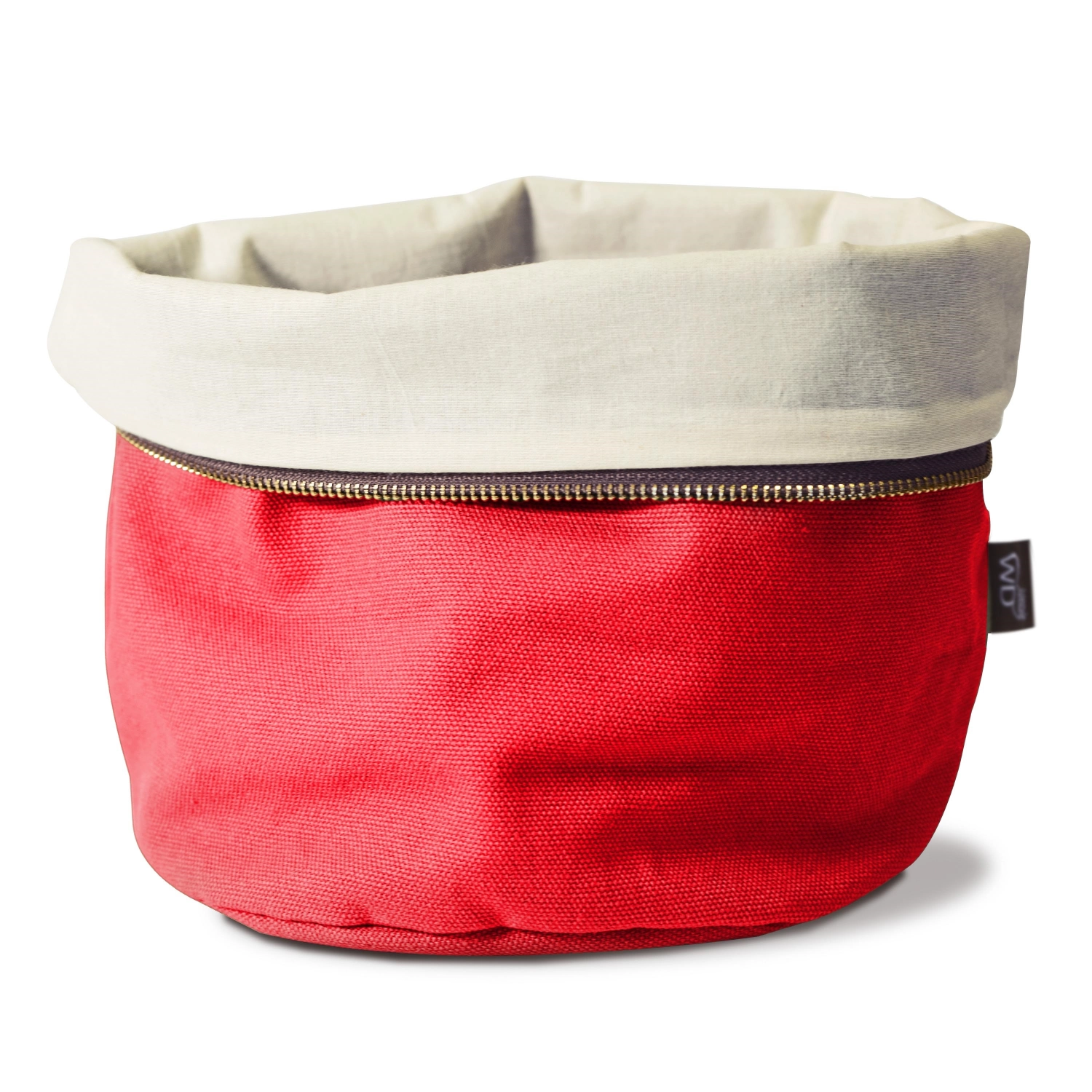 Picture of Easy Life - Bread Bag made of Cotton 20 cm heatable red