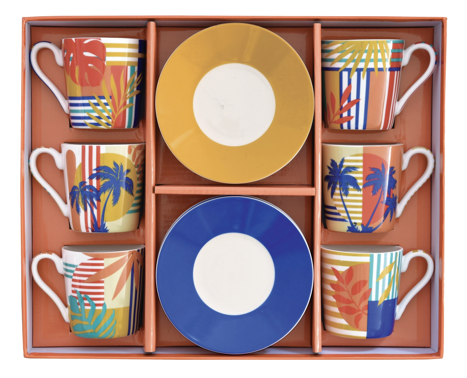 Bild von Easy Life - Coffee Mania 6er Espr.-Tasse m. Untert. Baha 100 ml