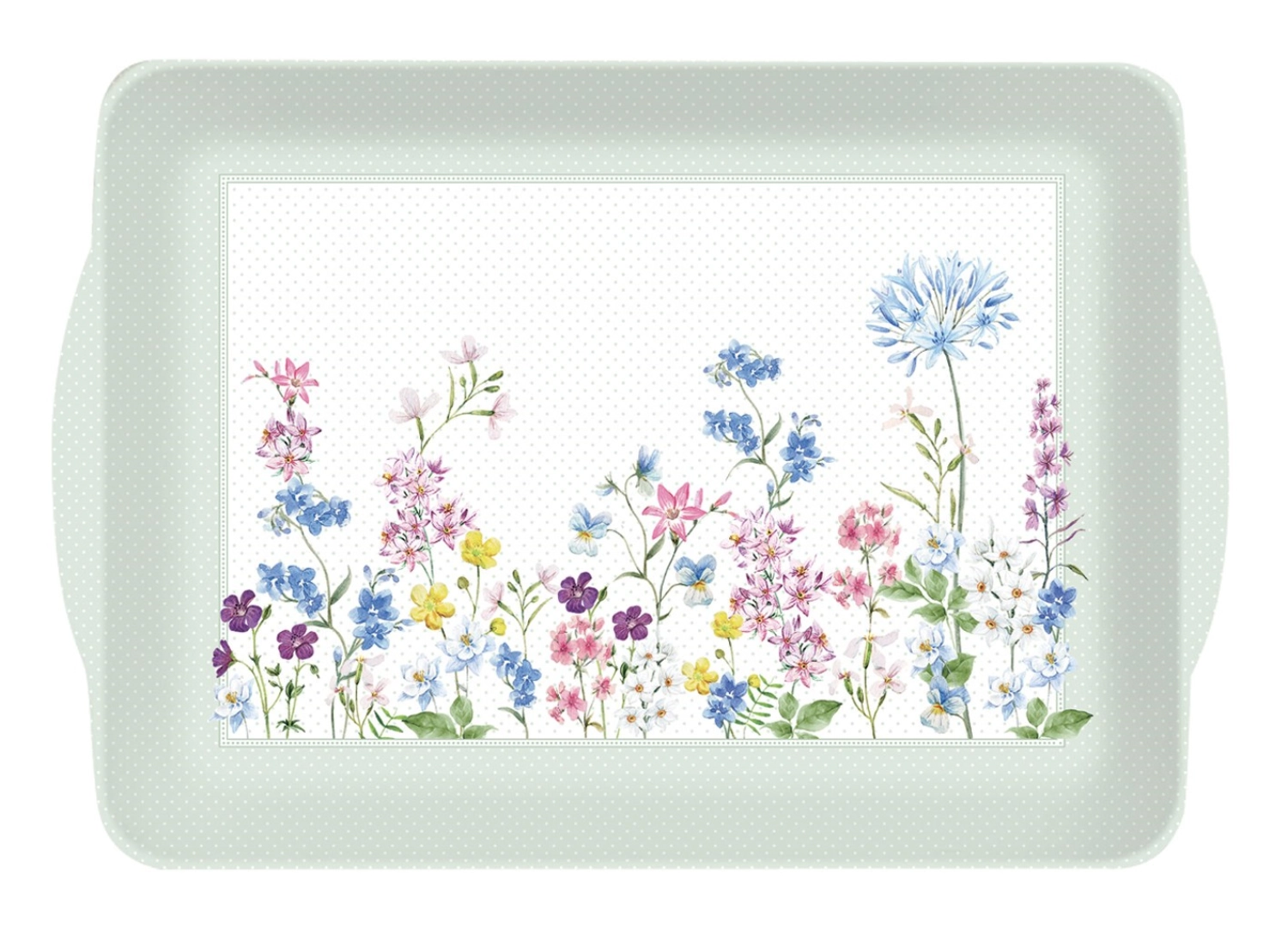 Bild von Easy Life - Floraison Tablett m. Griffen 46 x 32 cm